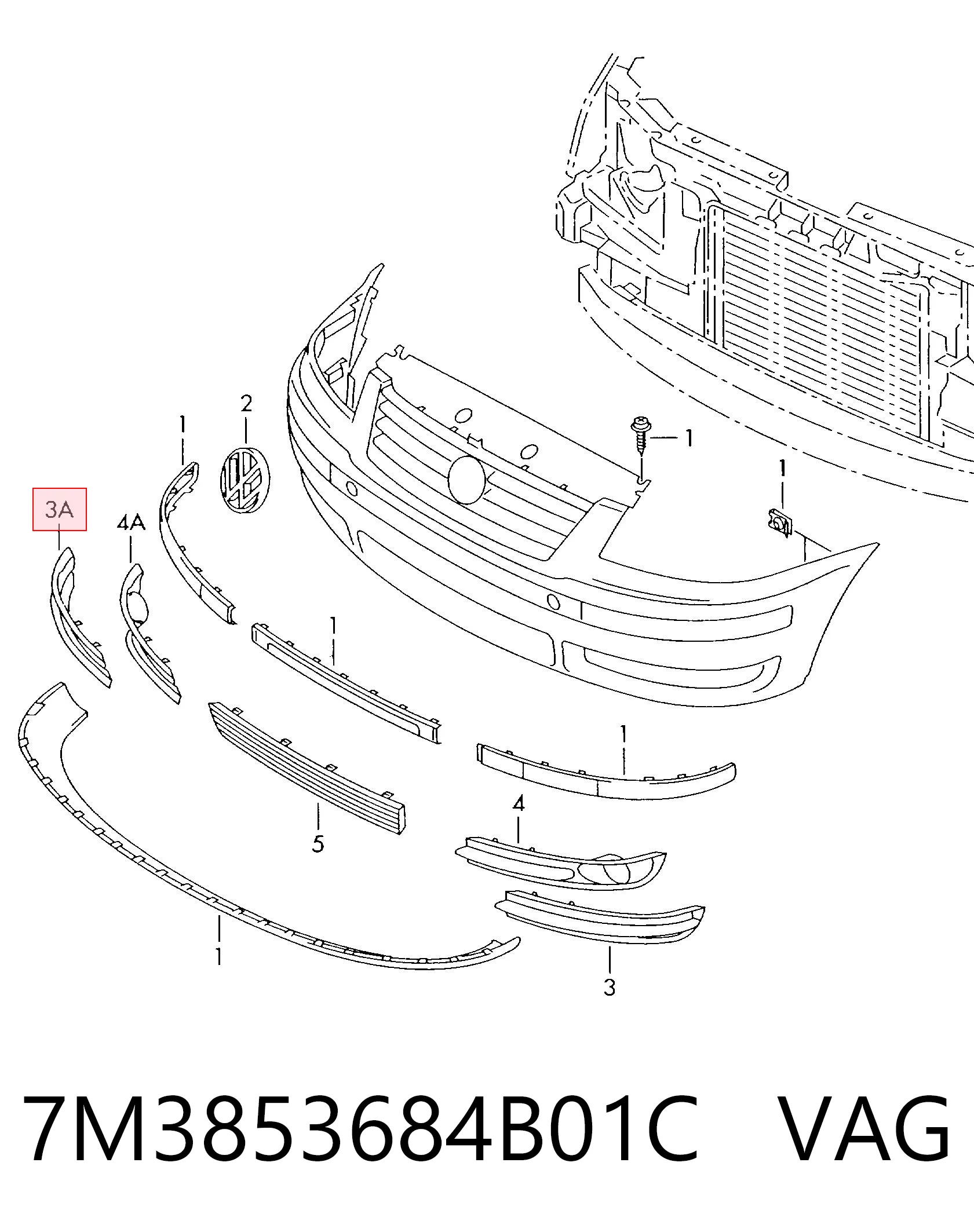 7M3853684B01C VAG