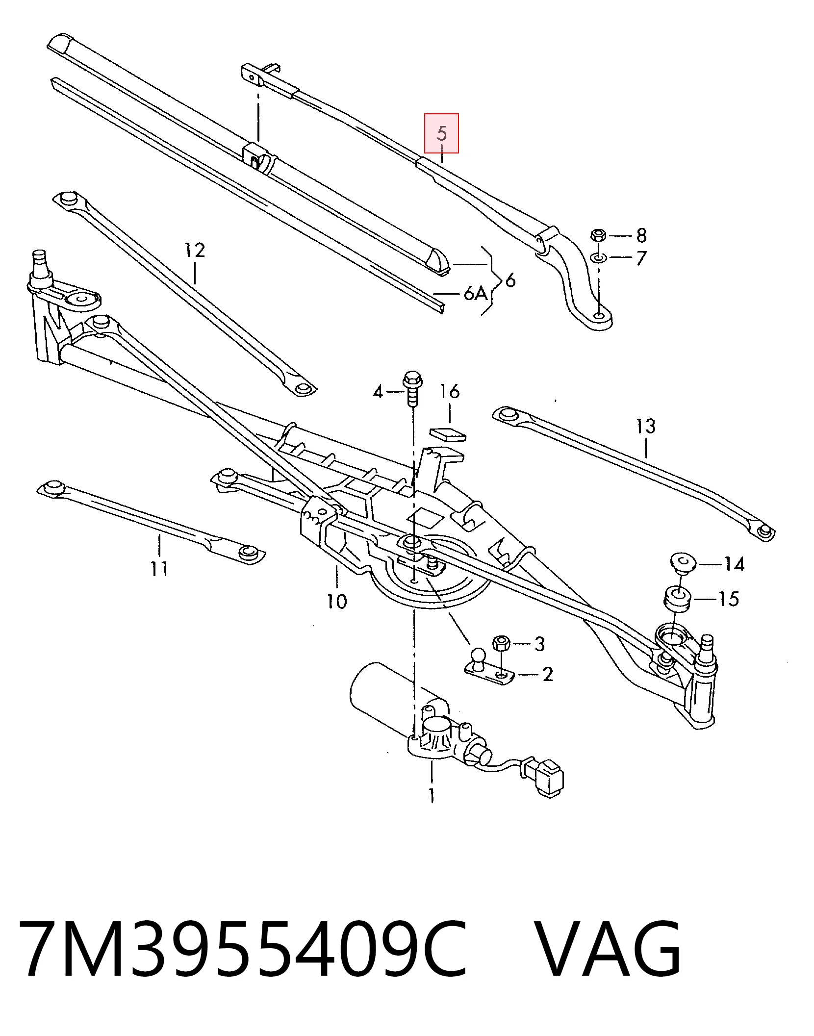 7M3955409C VAG