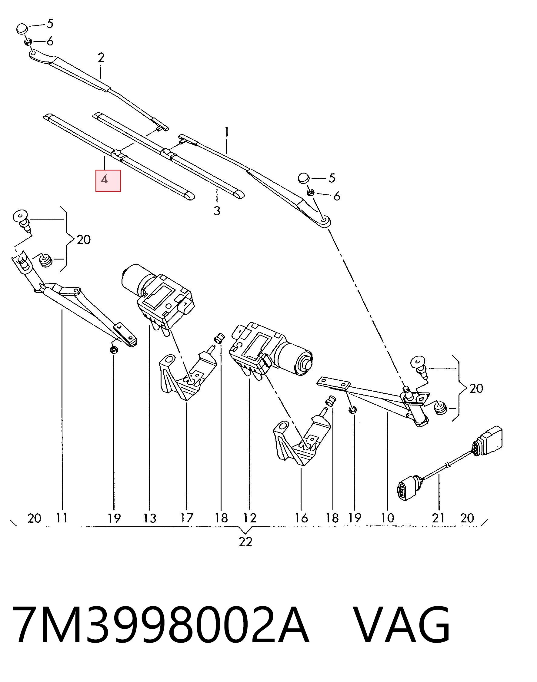 7M3998002A VAG