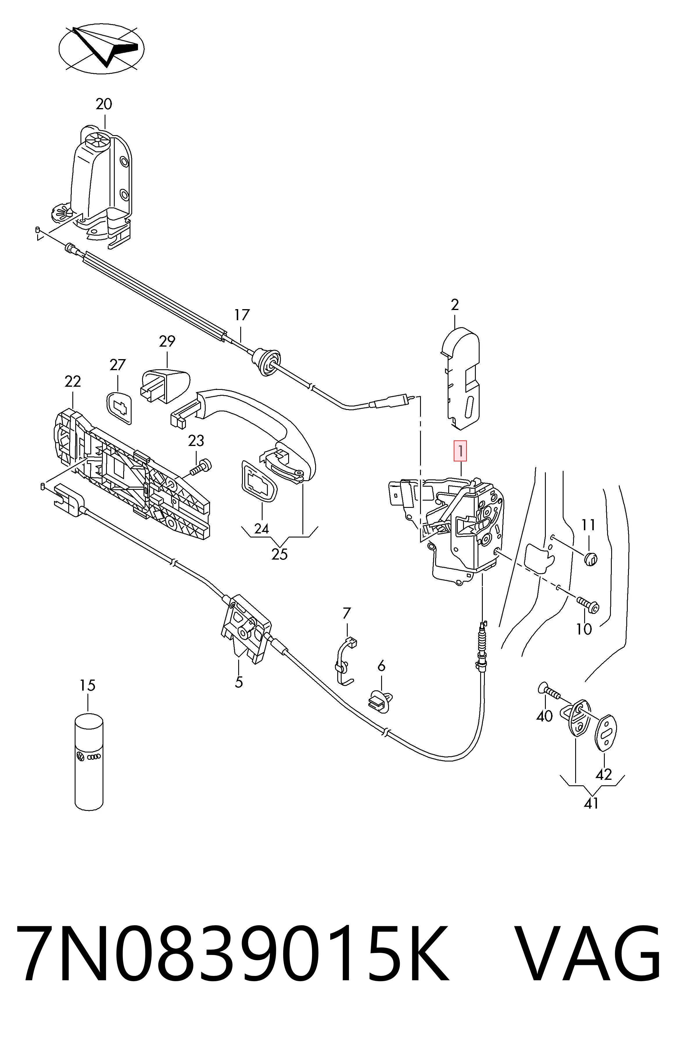 7N0839015K VAG