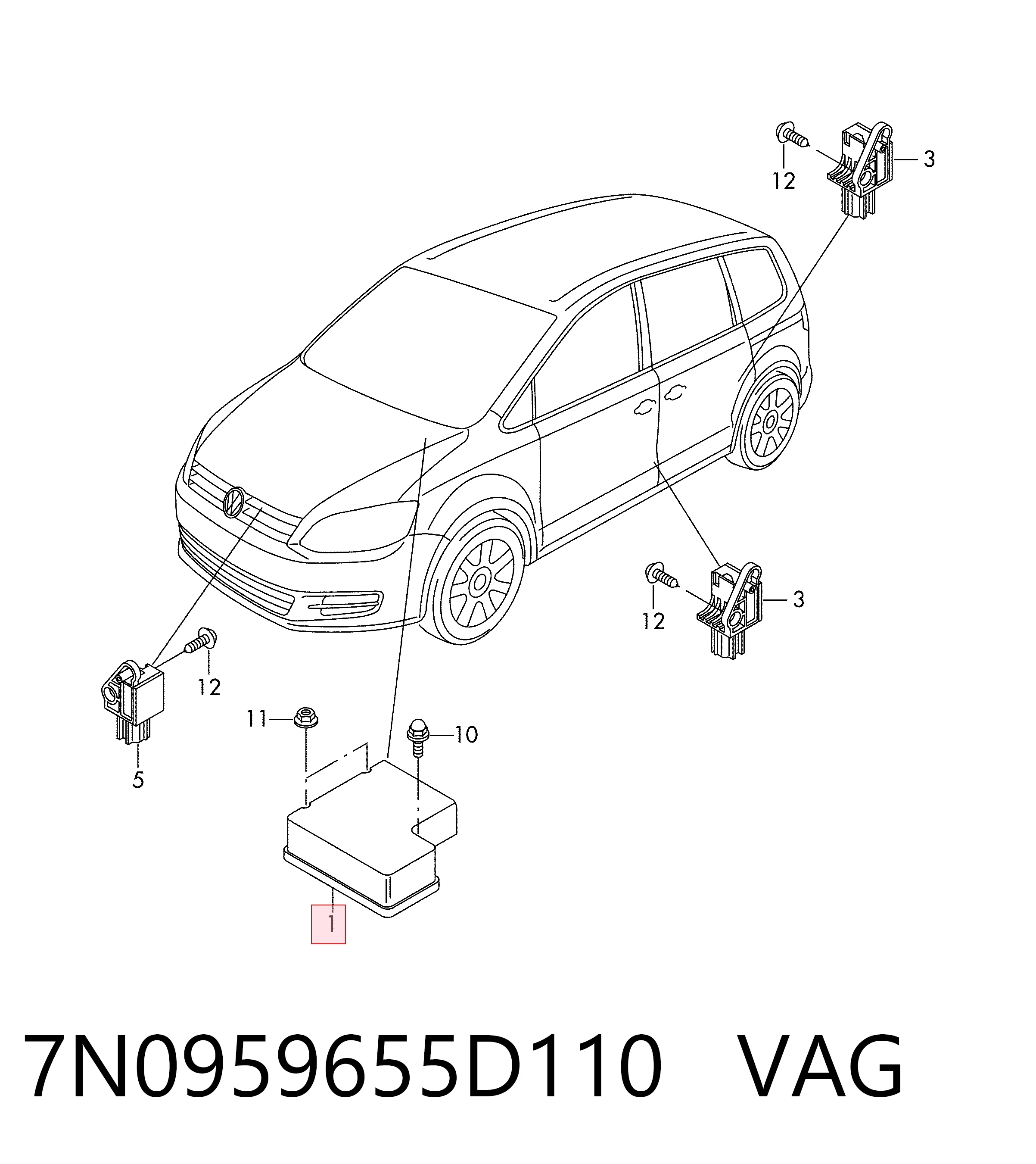 Comprar Anillo AIRBAG Volkswagen Passat B7 362