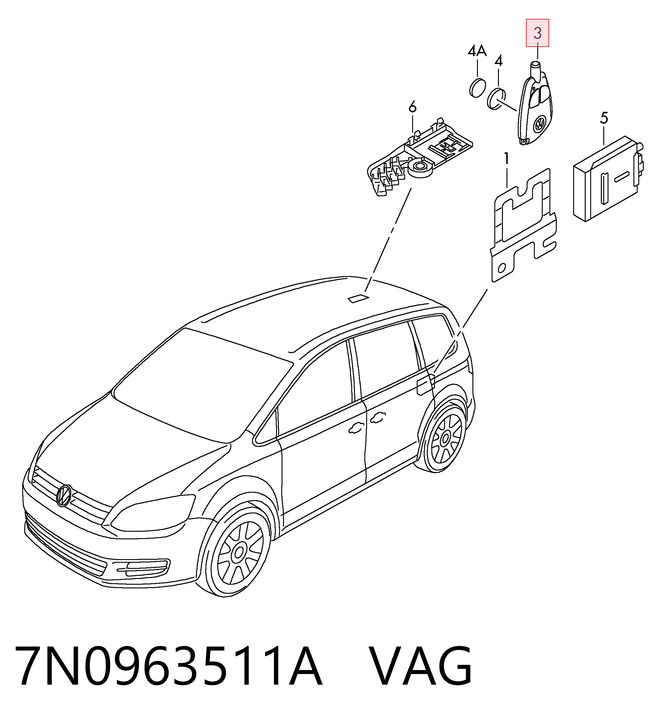 7N0963511A VAG