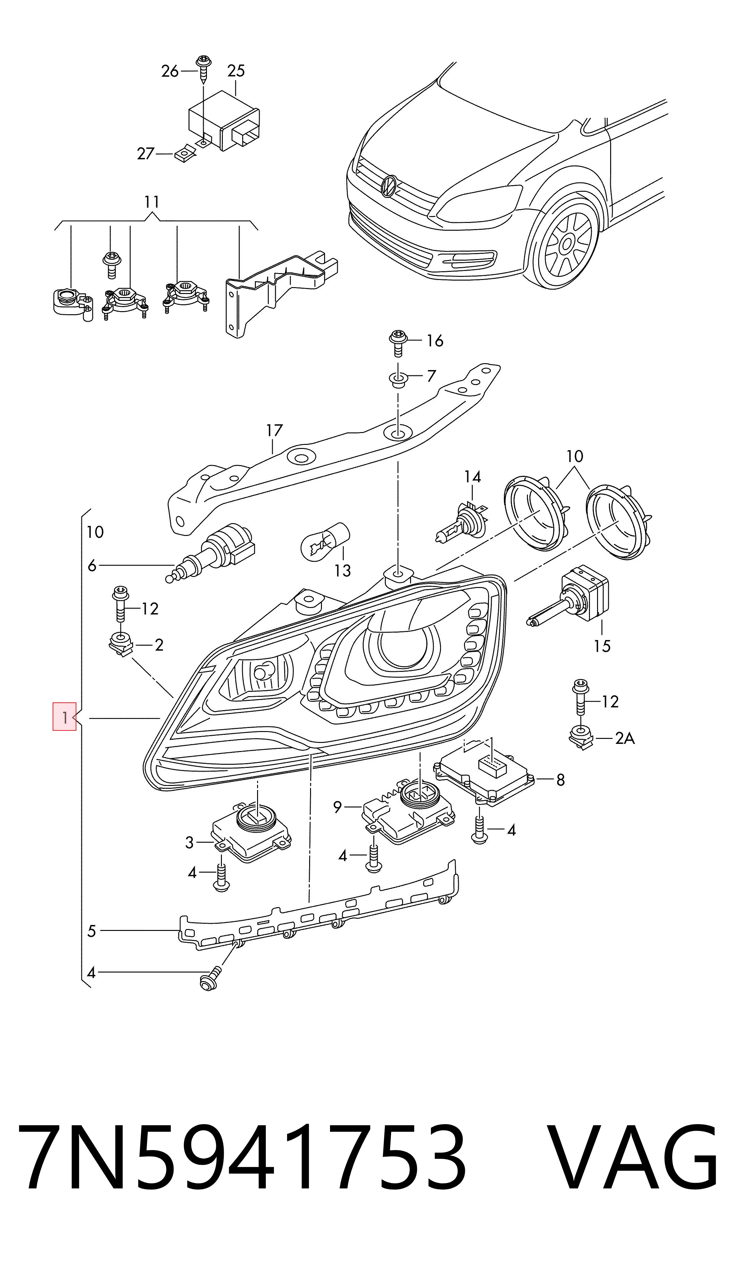 LPN842 Magneti Marelli Faros
