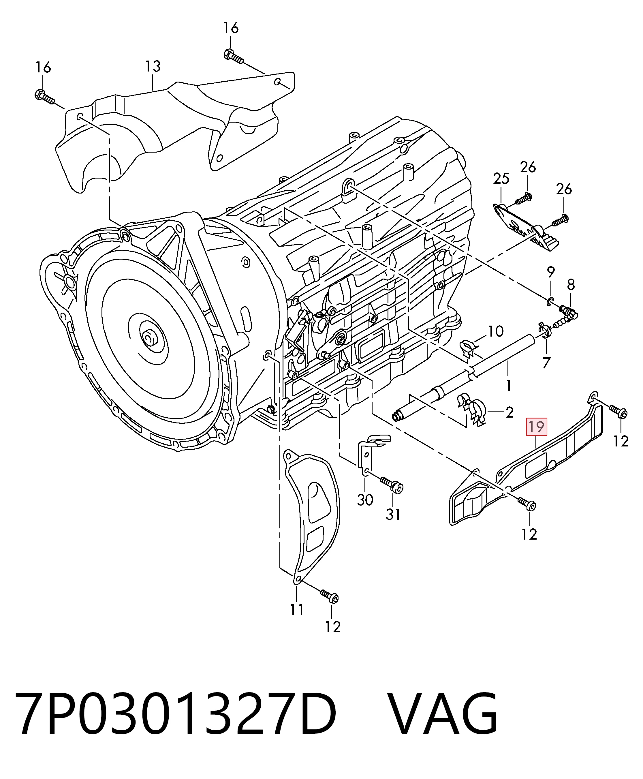 7P0301327D VAG