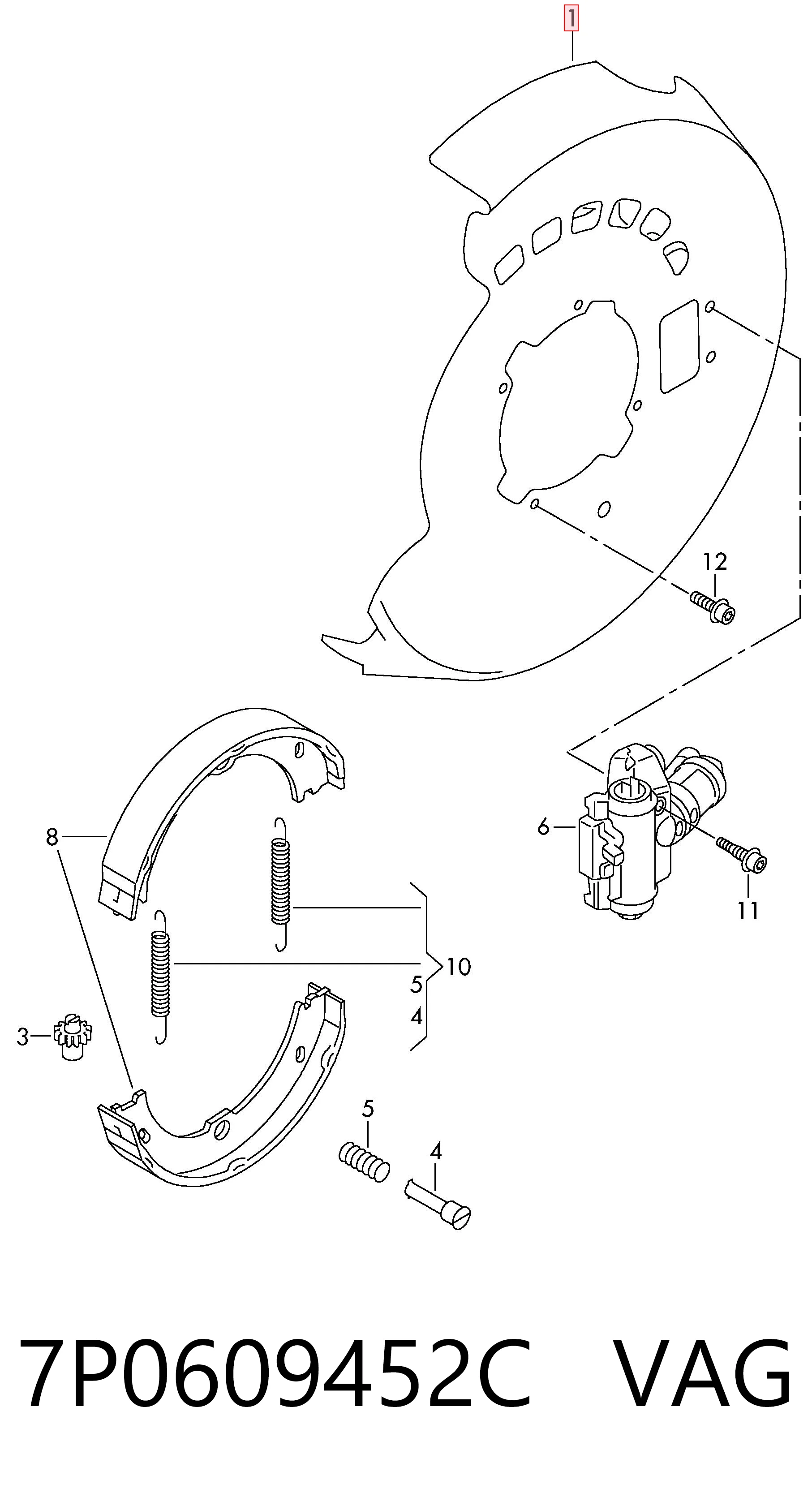 7P0609452C VAG