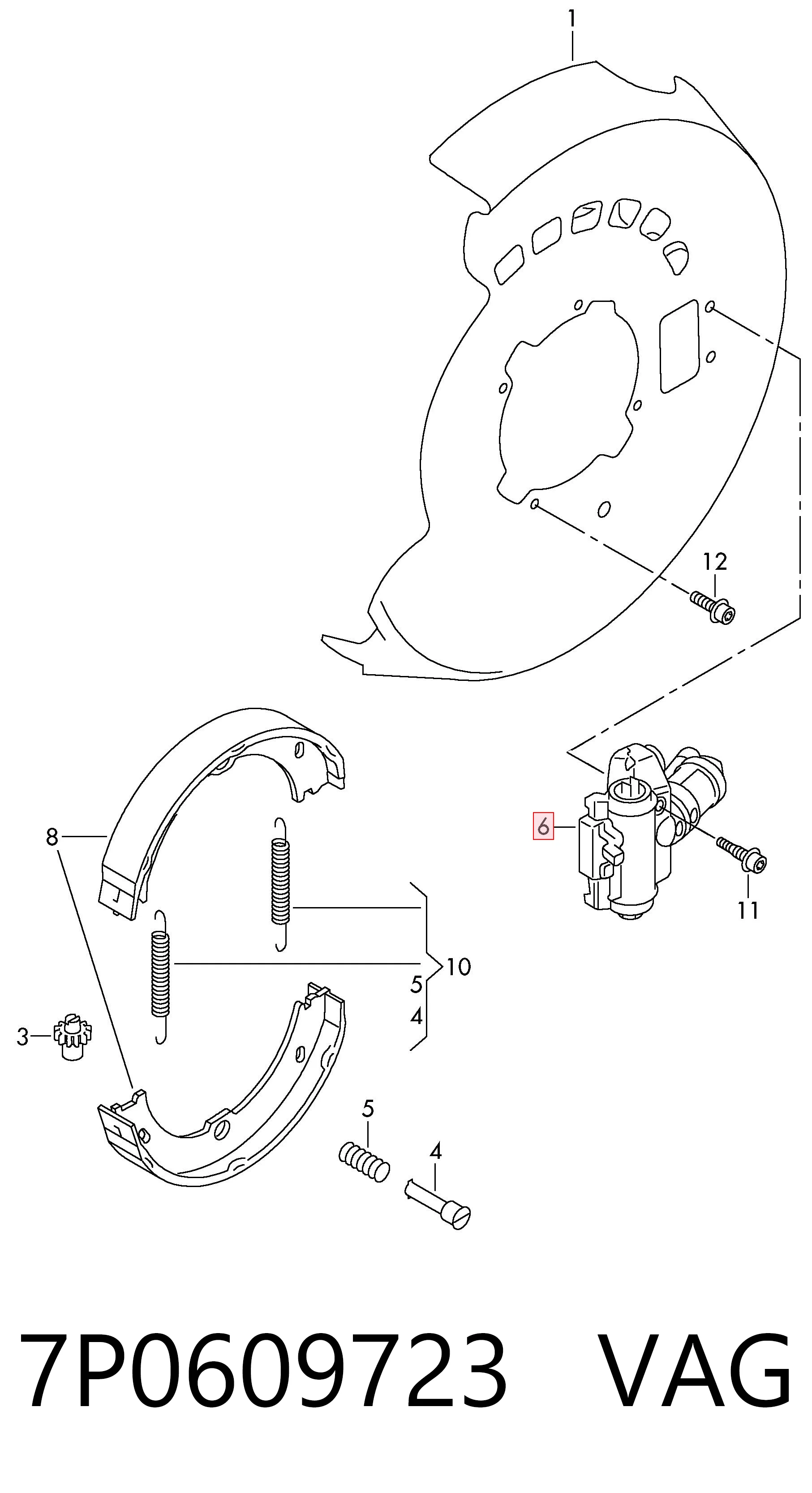 7P0609723 VAG