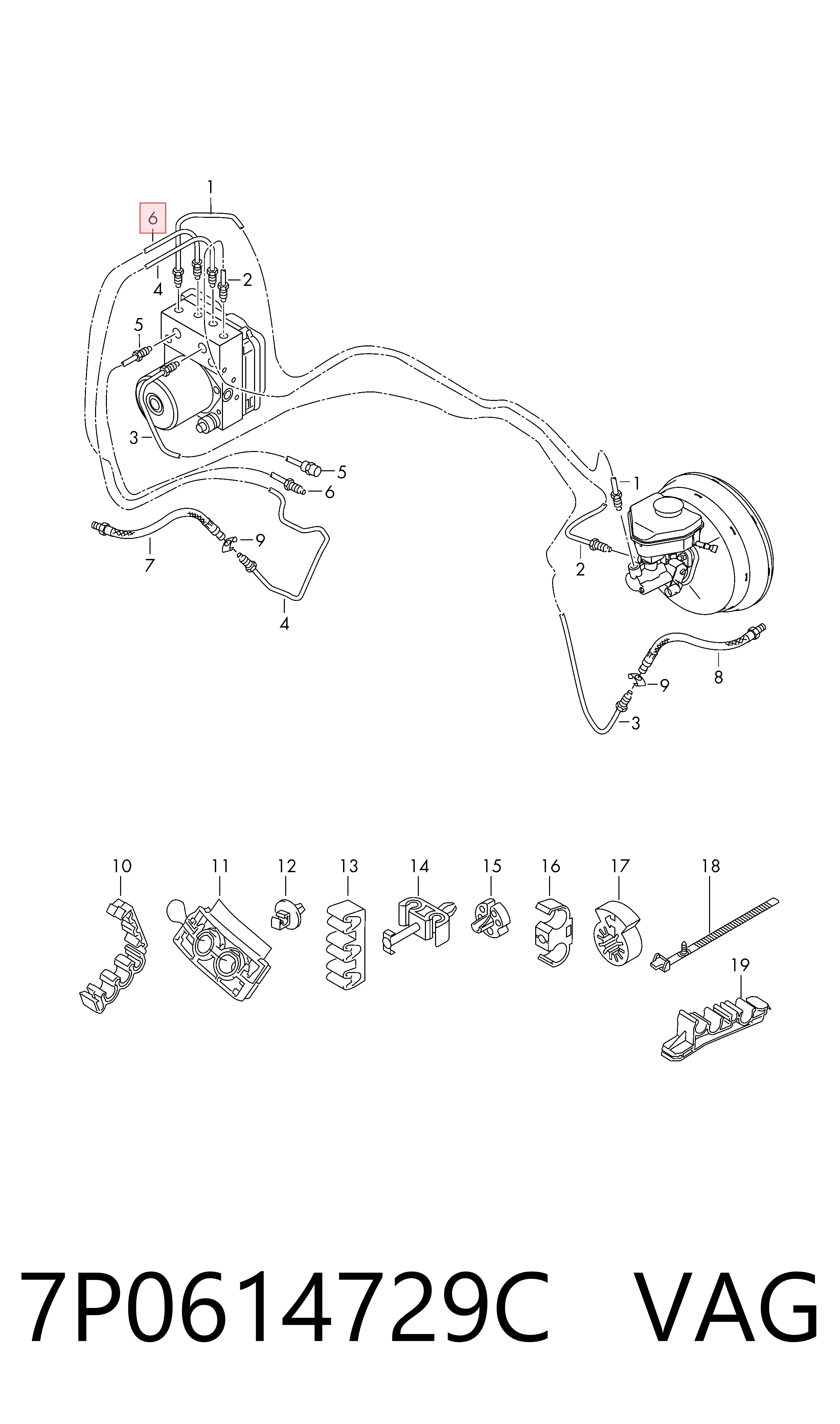 7P0614729C VAG