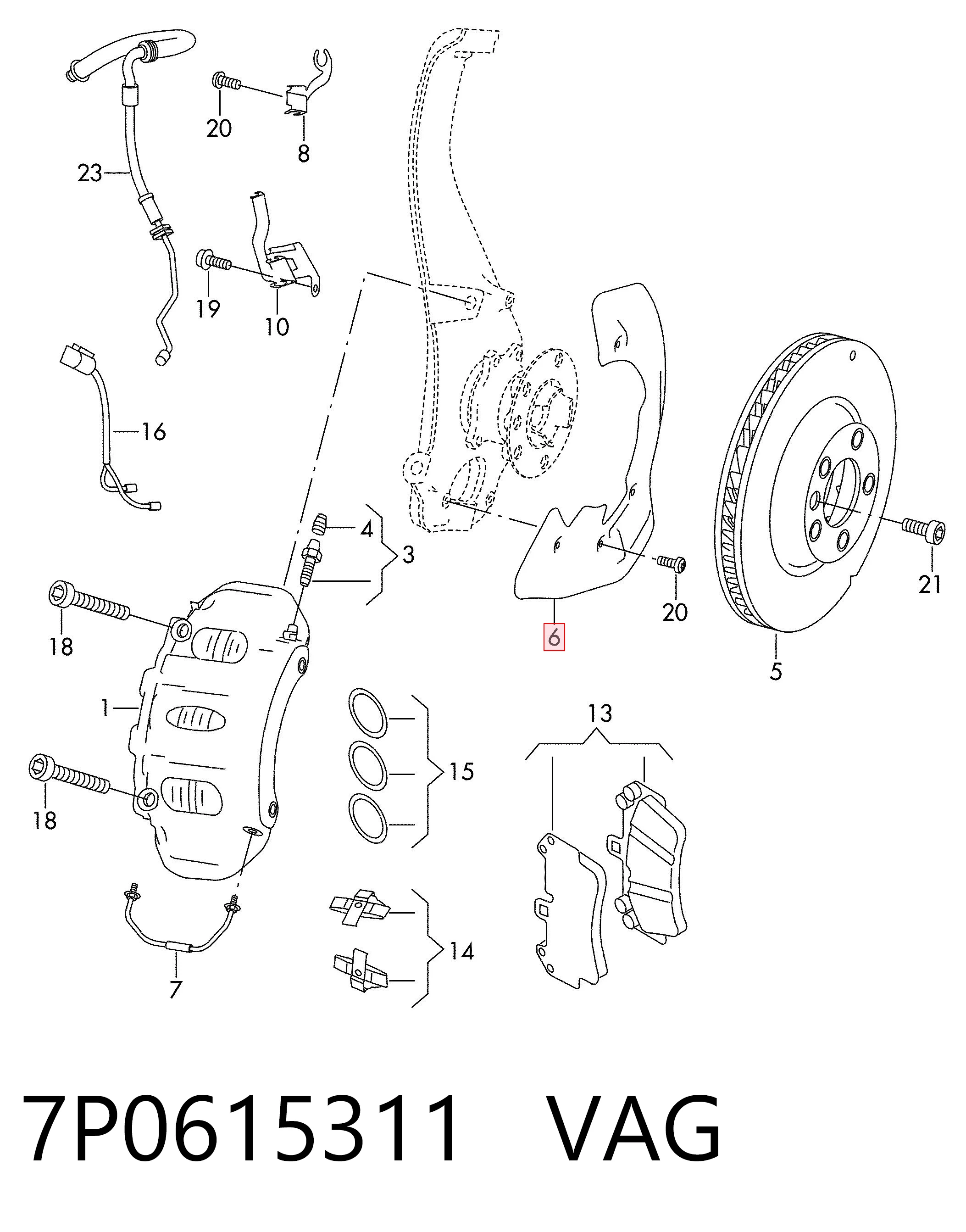 7P0615311 VAG