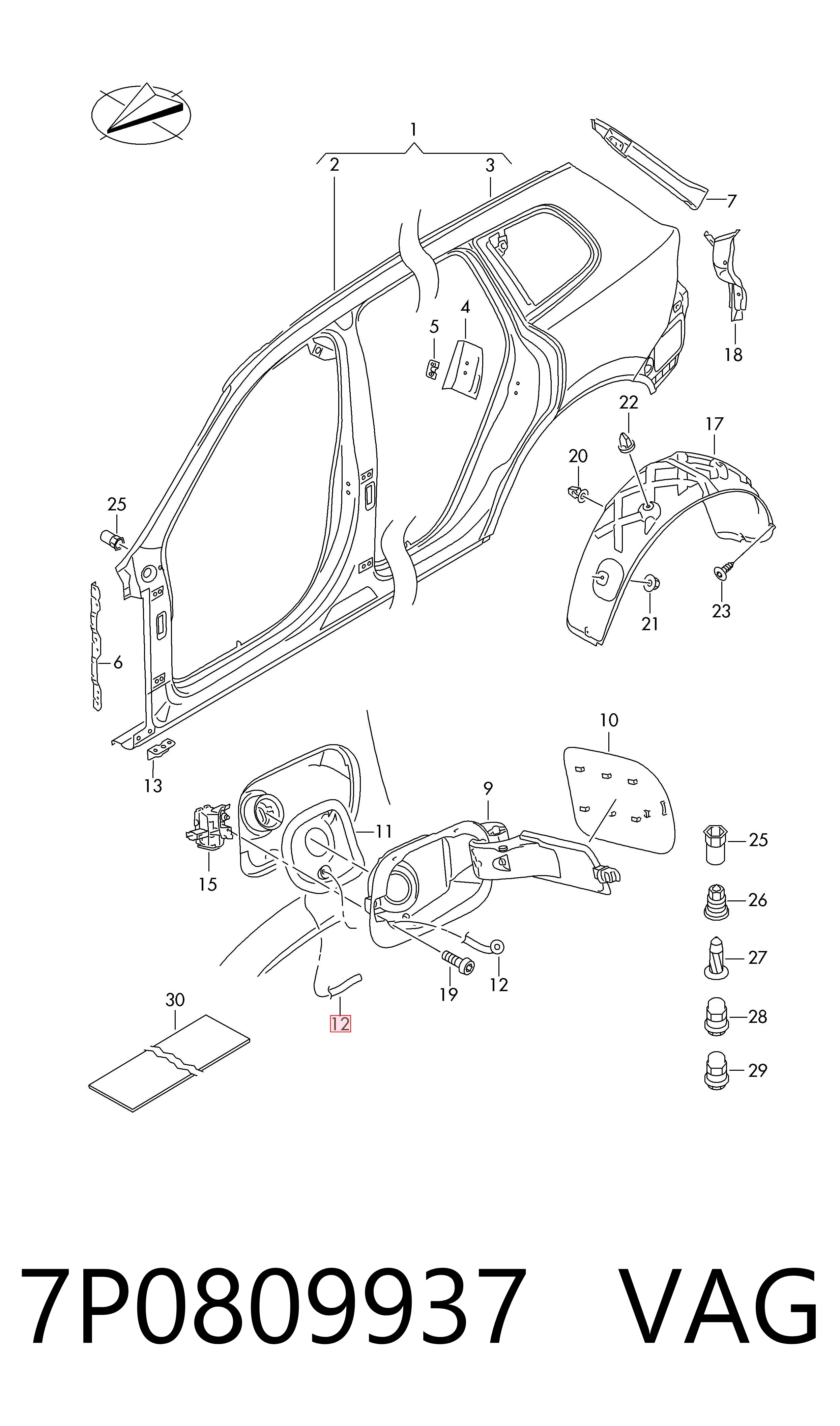 7P0809937 VAG 