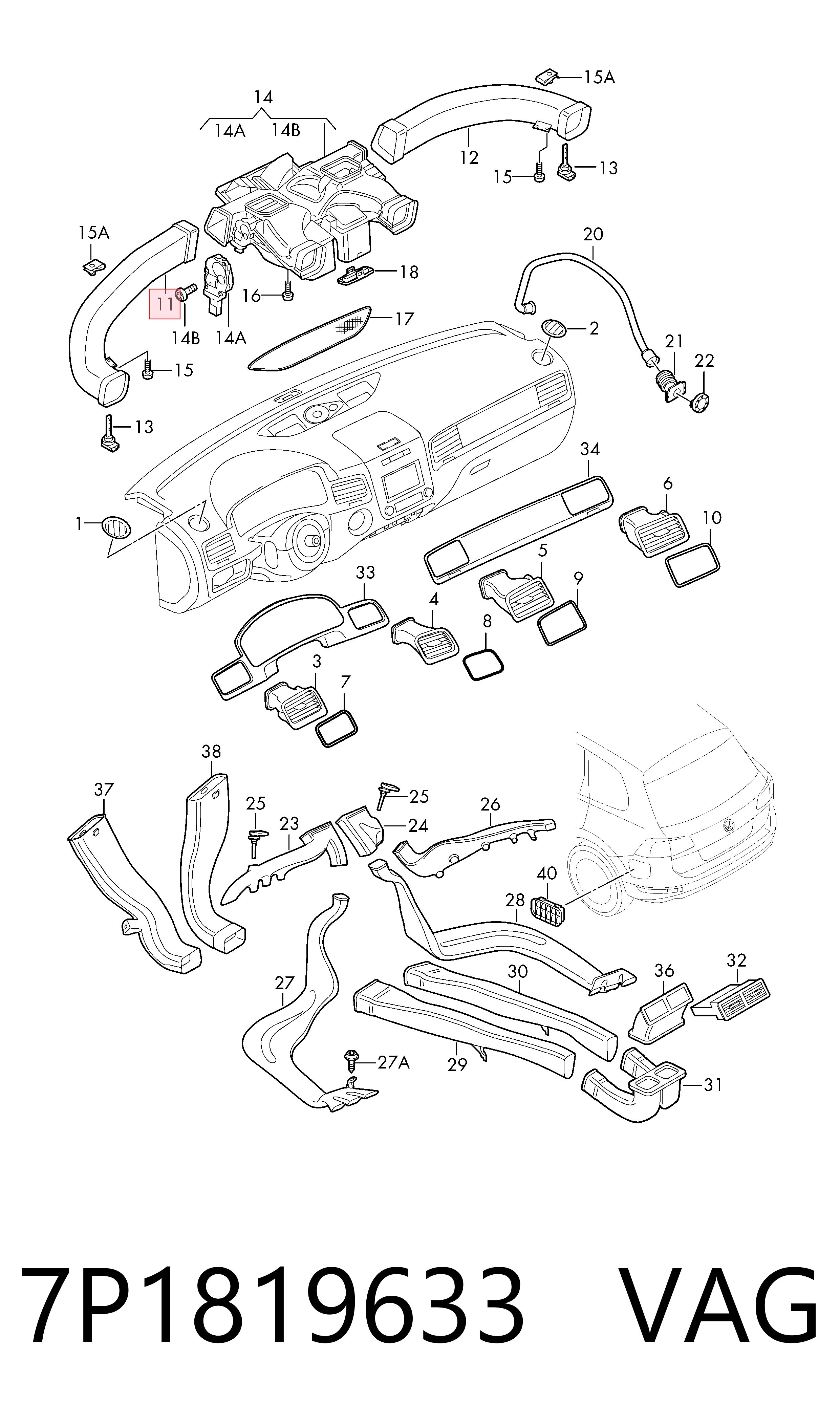 7P1819633 VAG