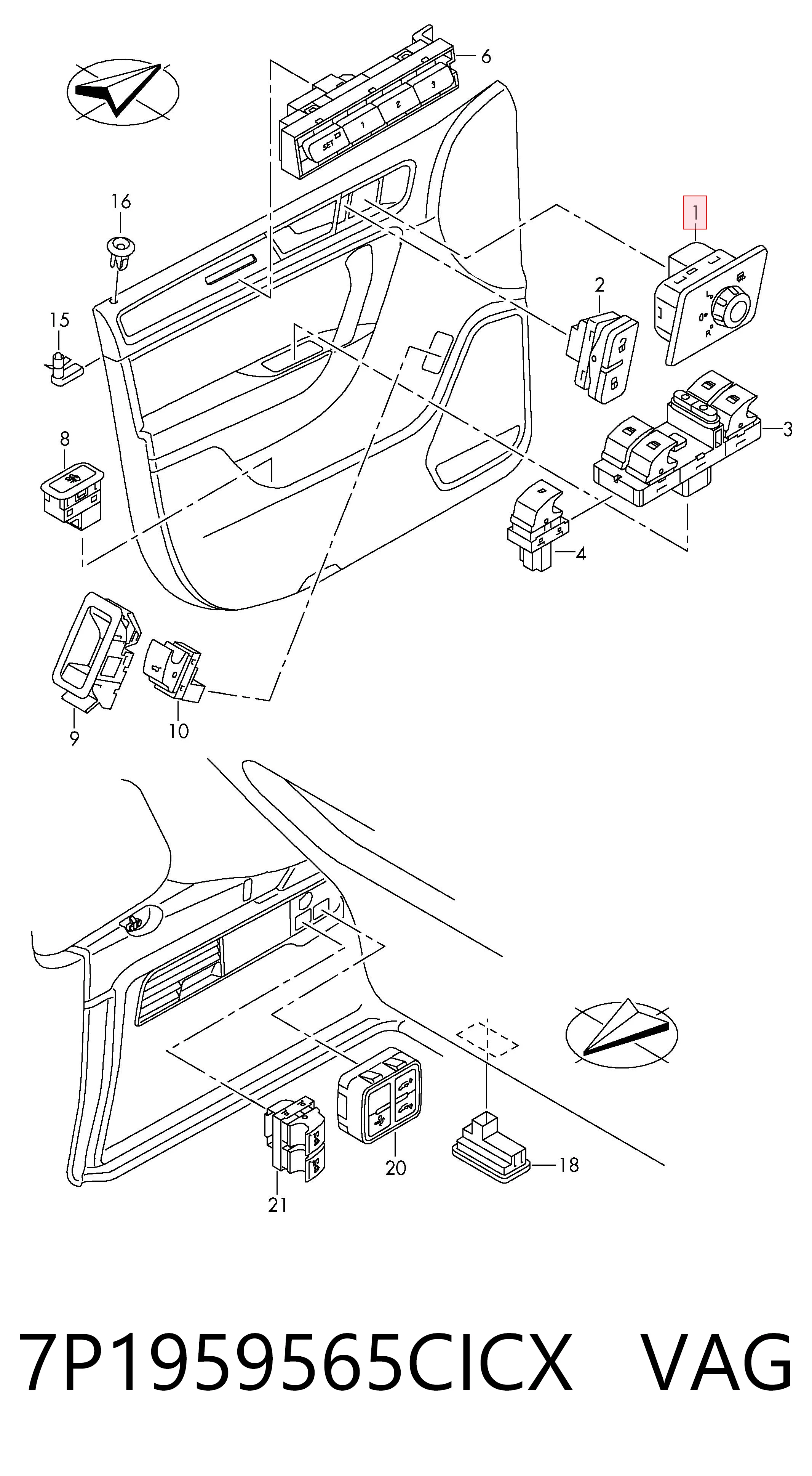 7P1959565CICX VAG