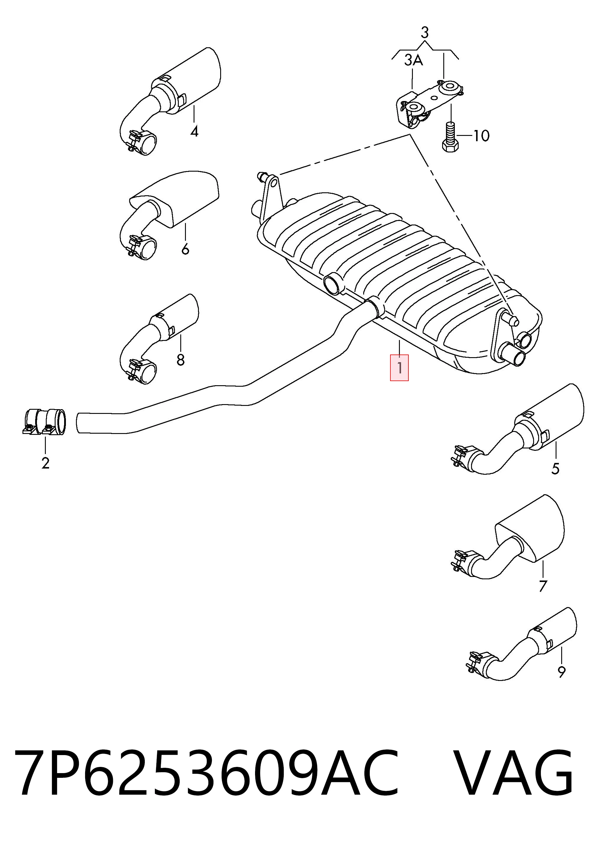 7P6253609AC VAG