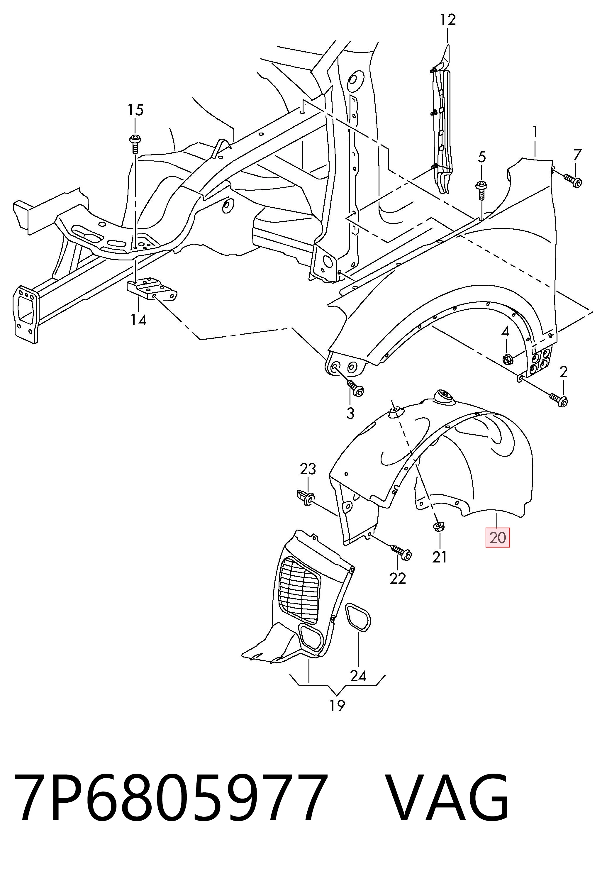 7P6805977 VAG
