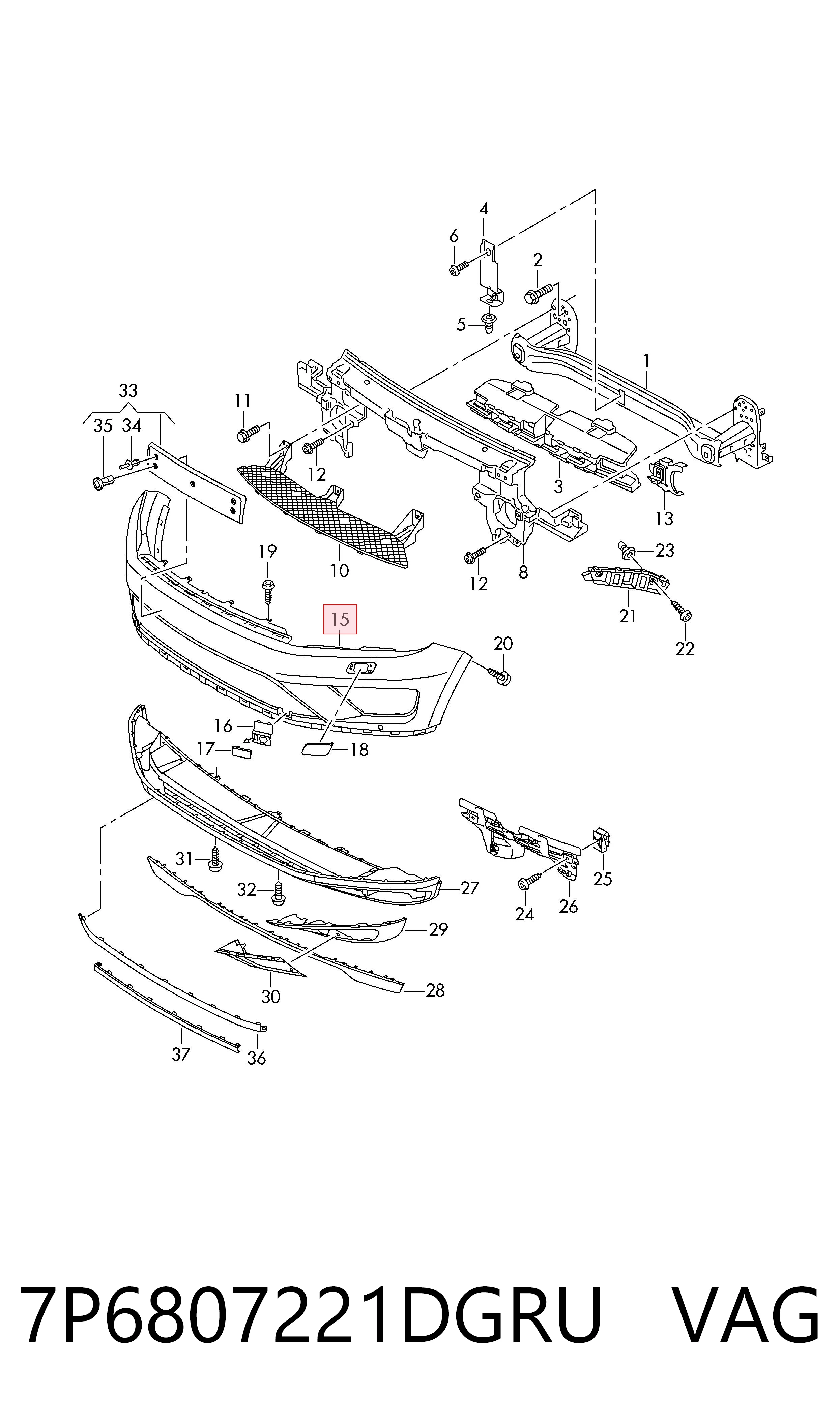 7P6807221DGRU VAG