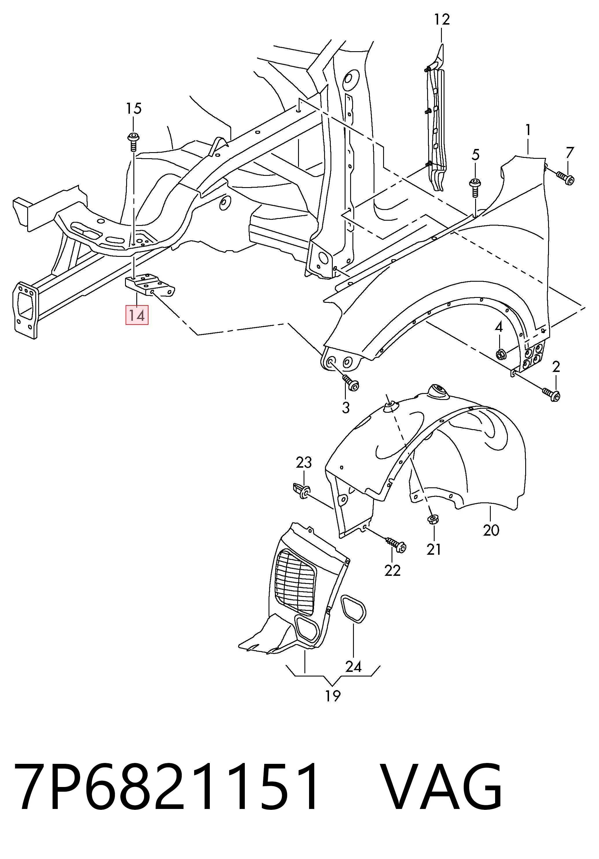 7P6821151 VAG