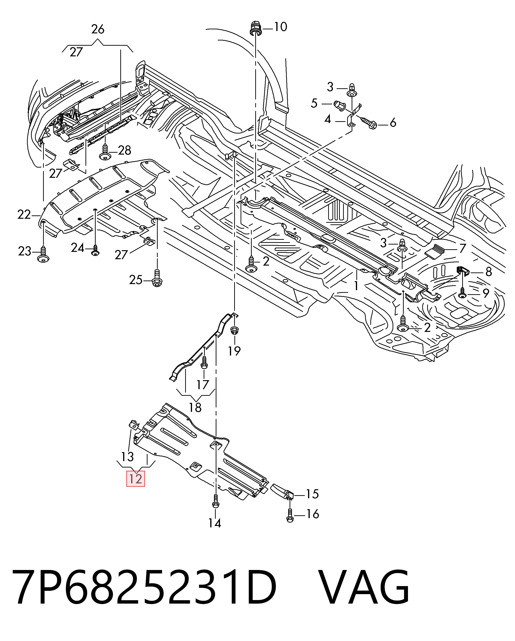 Comprar Protección motor / empotramiento Volkswagen Touareg I 7LA, 7L6, 7L7