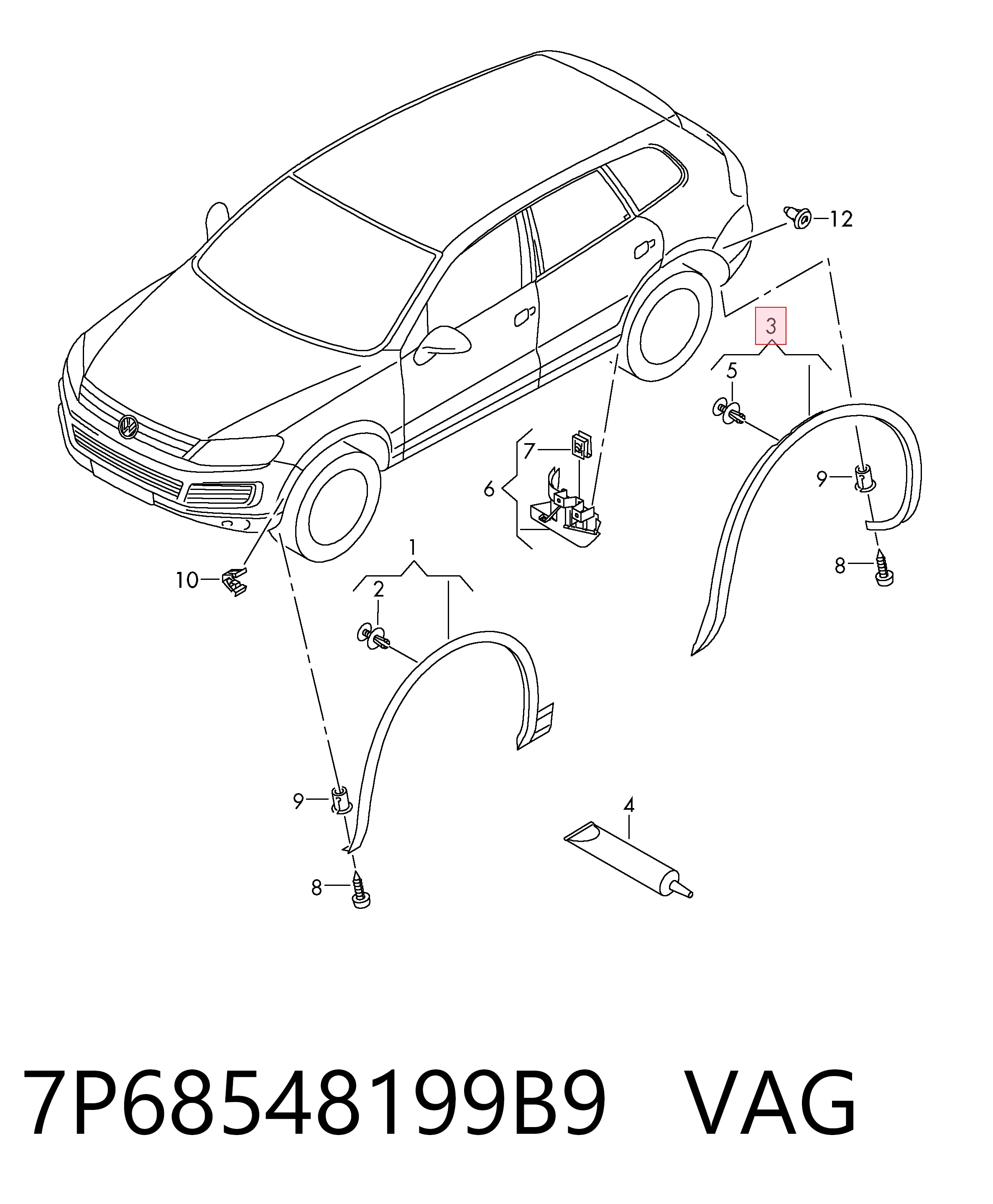 7P68548199B9 VAG
