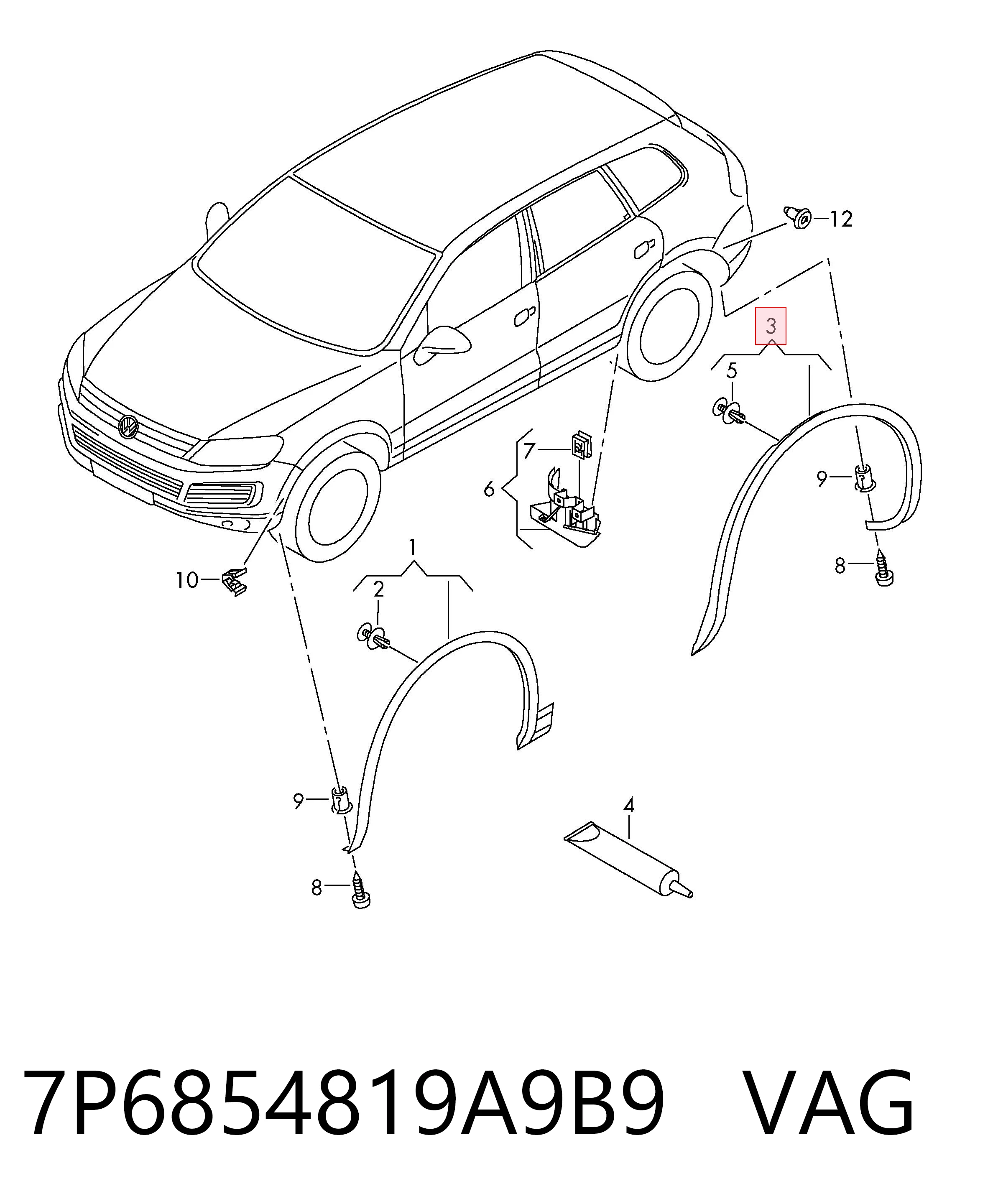 7P6854819A9B9 VAG