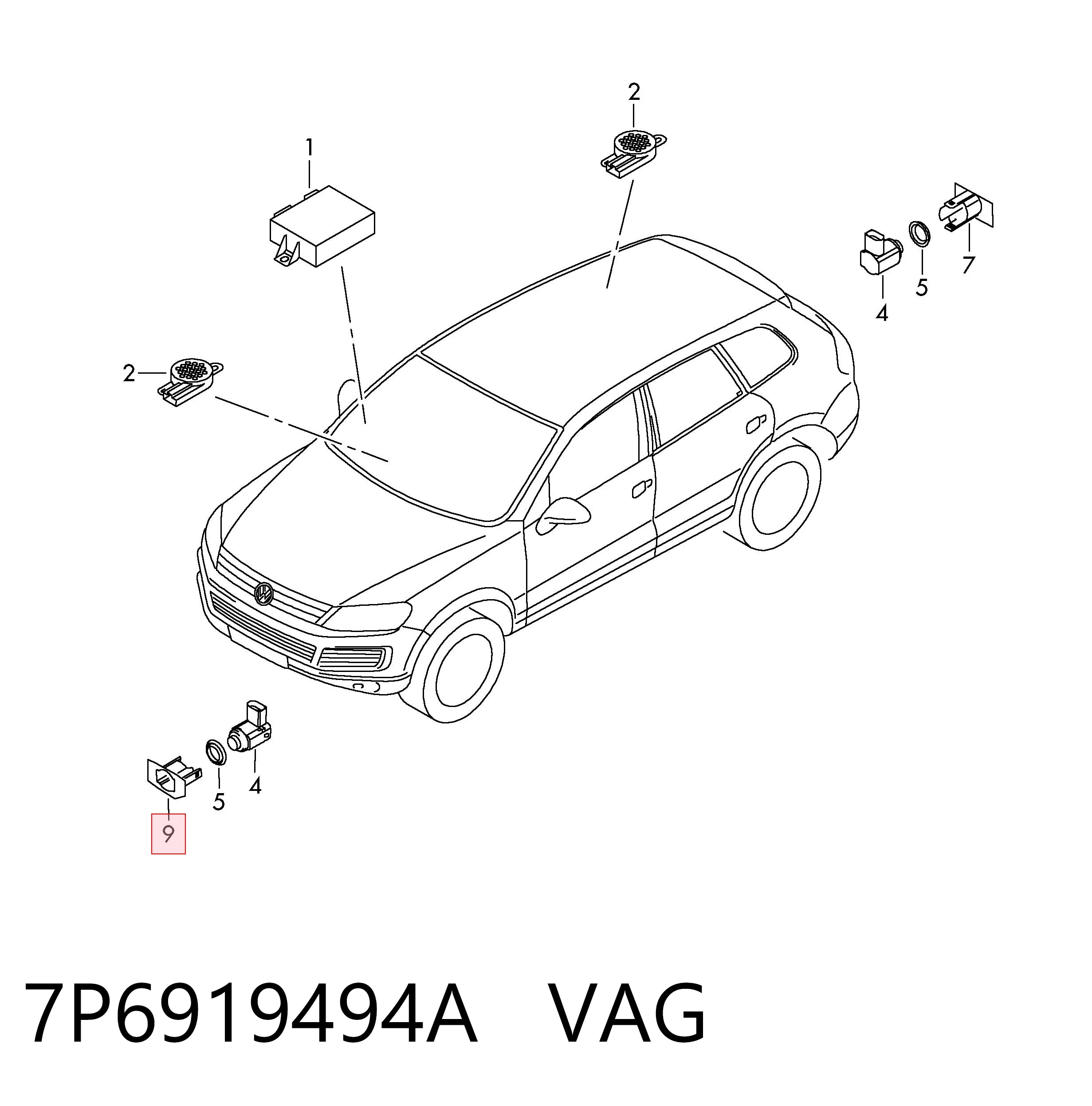 7P6919494A VAG