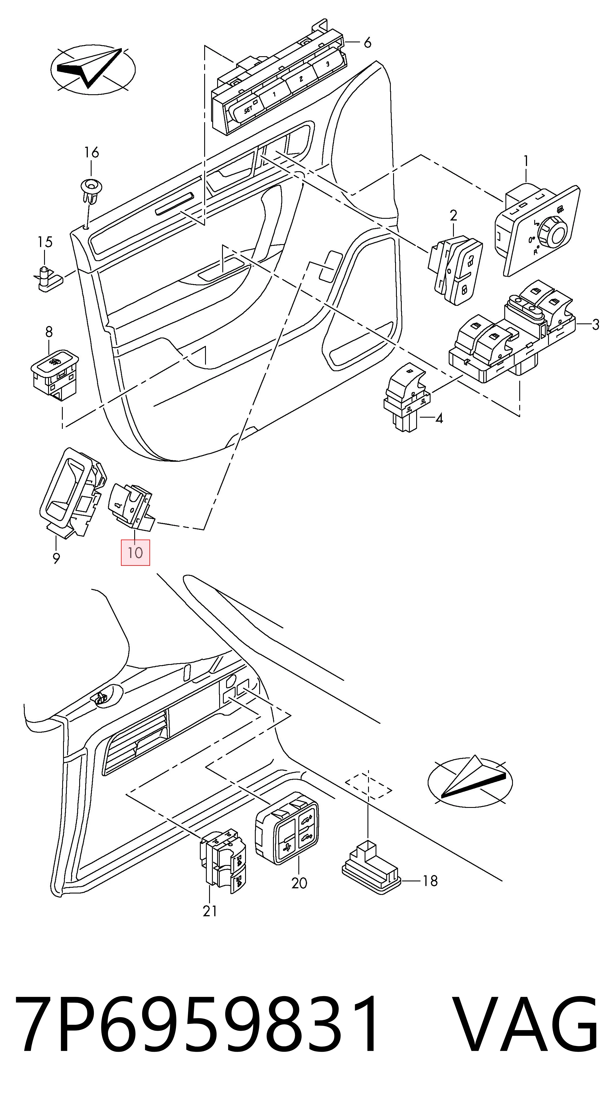 7P6959831 VAG