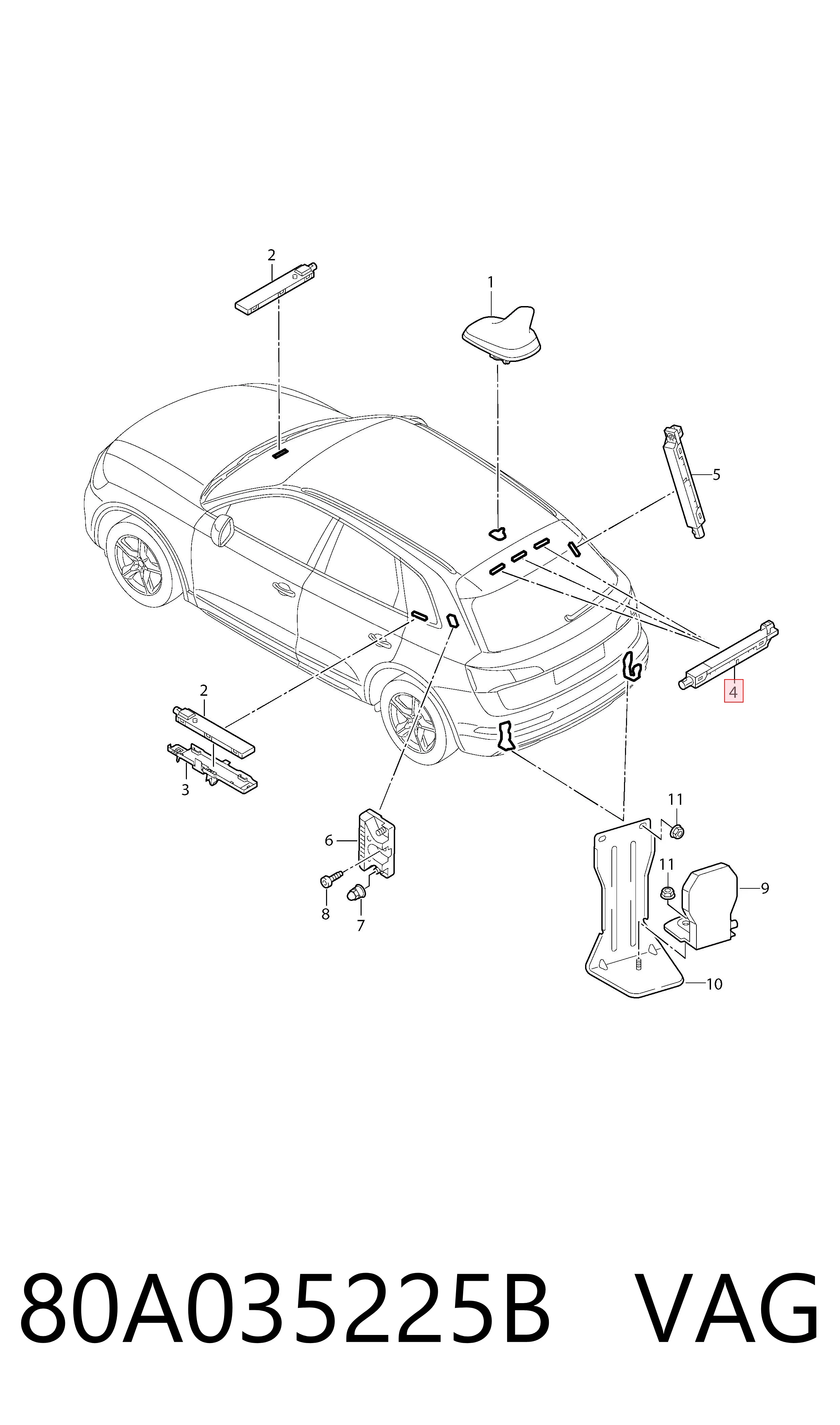  VAG 80A035225B precio, desde 70,73 EUR