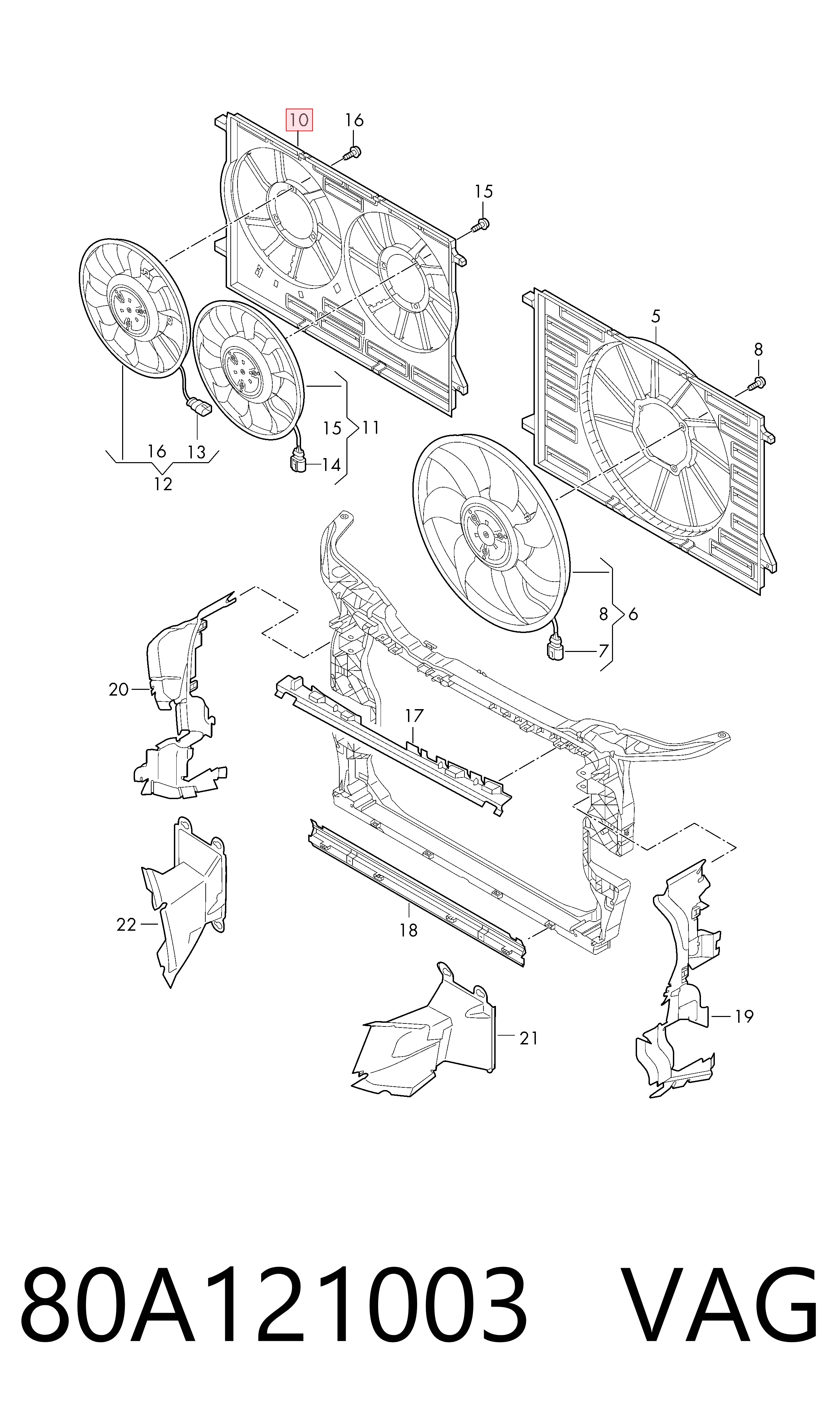 80A121003 VAG