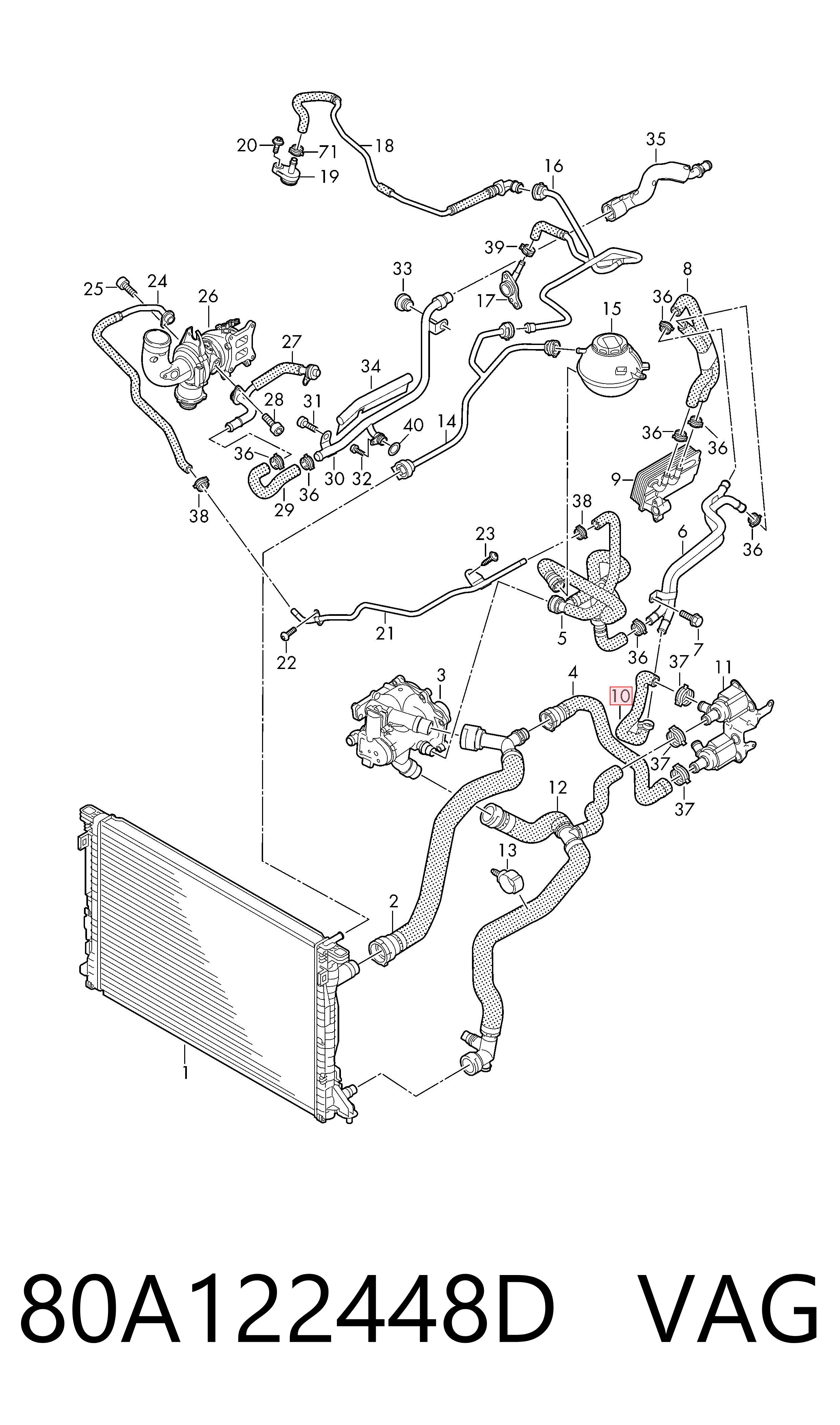 80A122448D VAG
