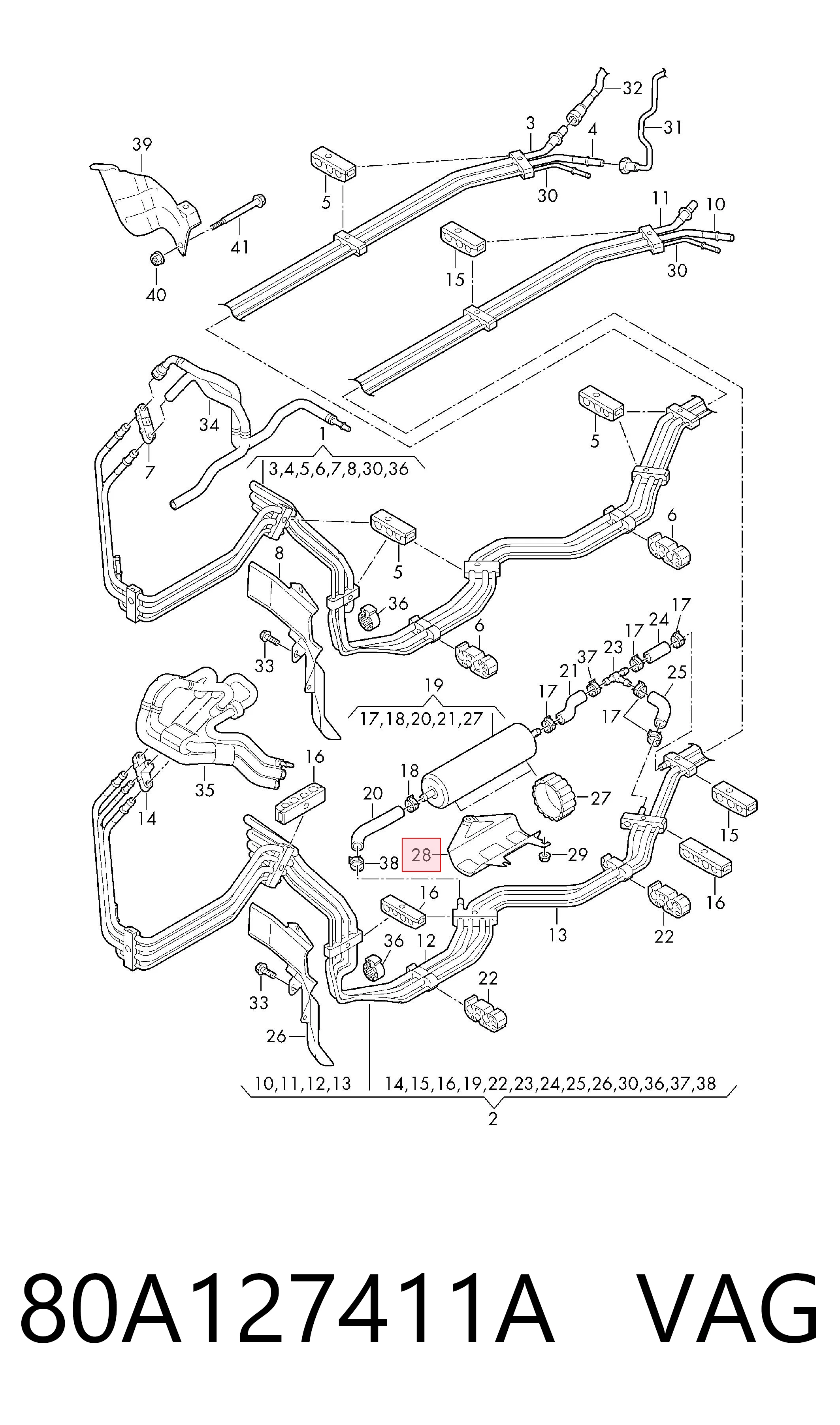 80A127411A VAG 