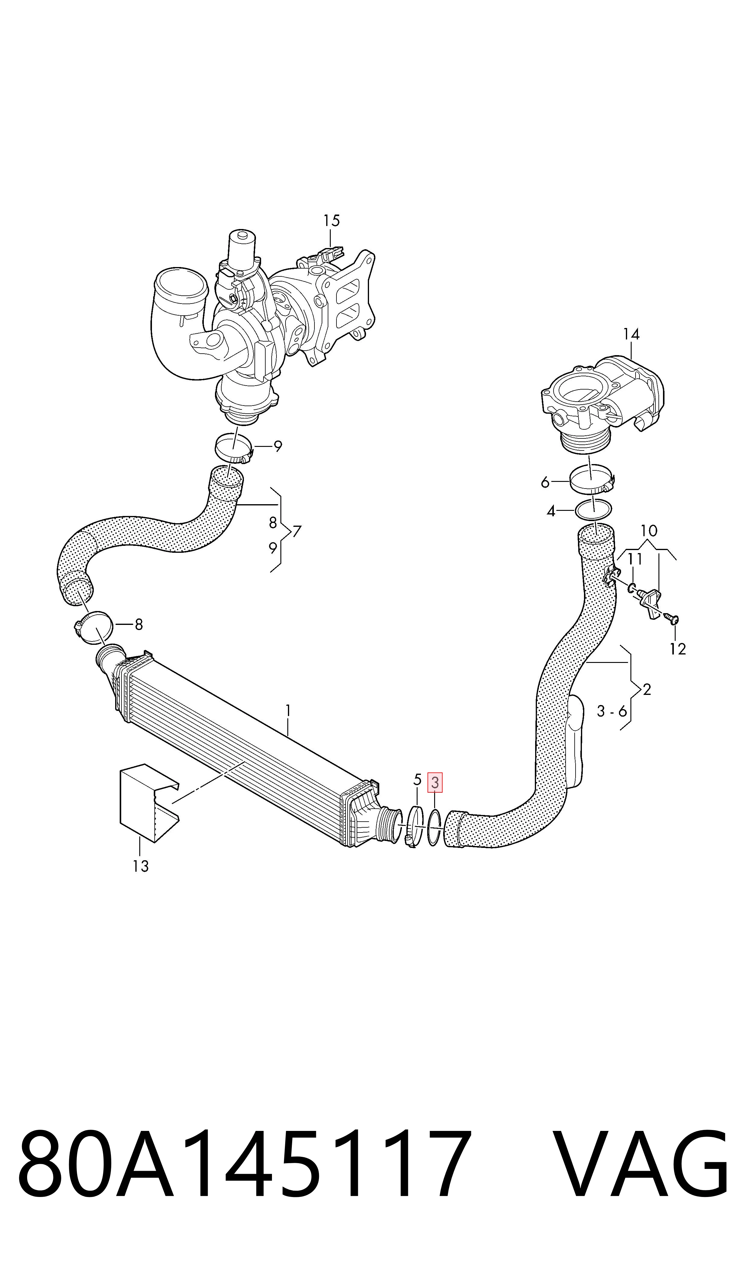 Comprar 80A145117 VAG 