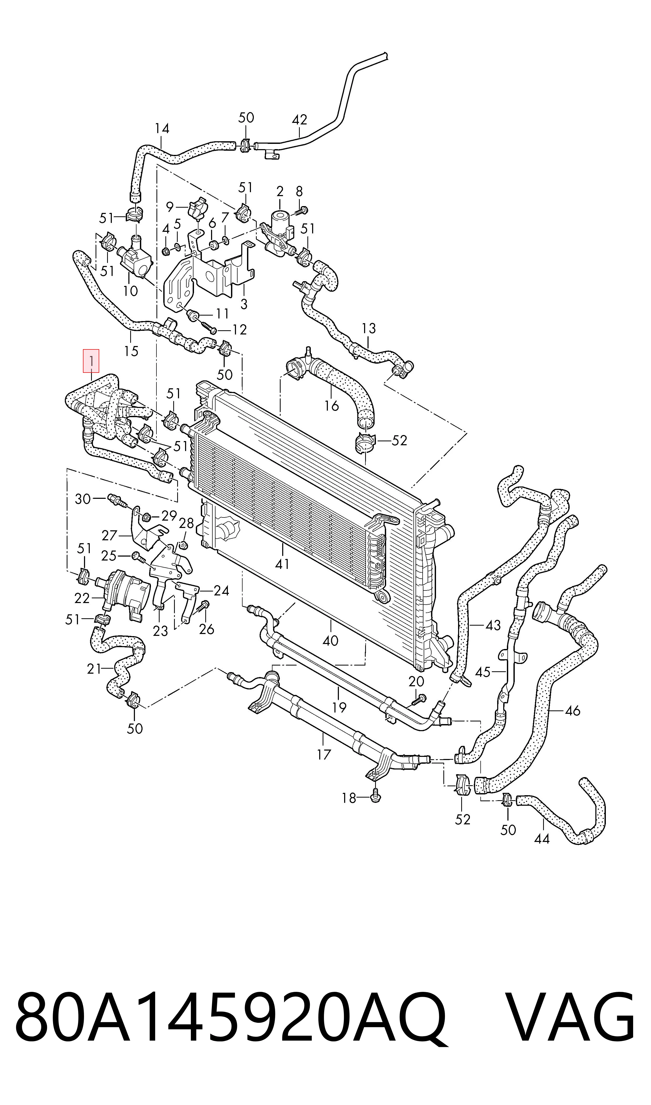 80A145920AQ VAG 