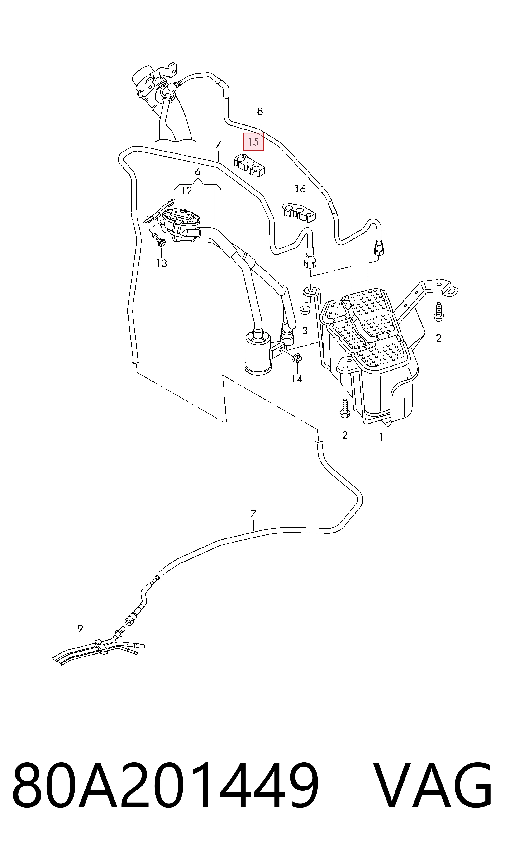 80A201449 VAG