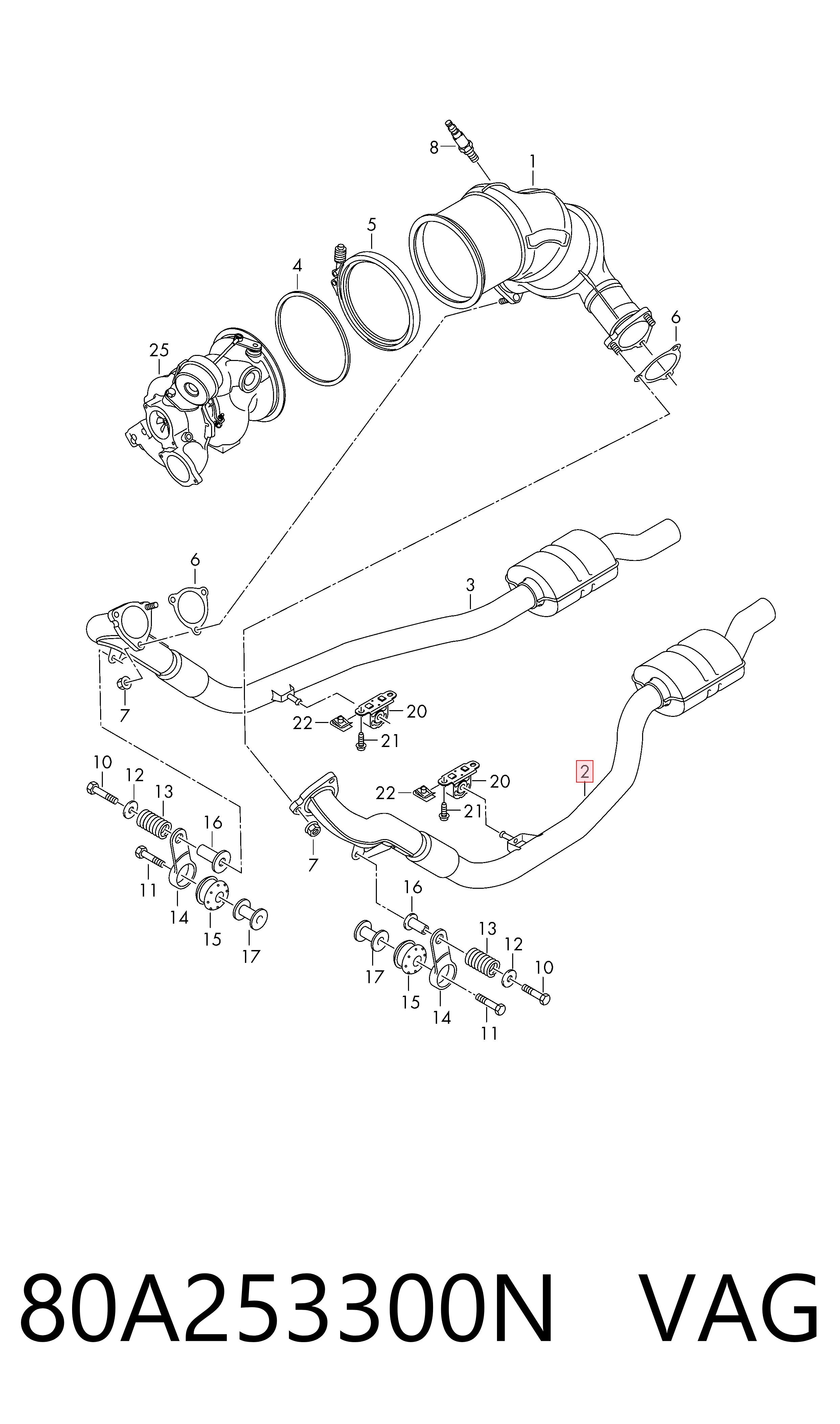 80A253300N VAG