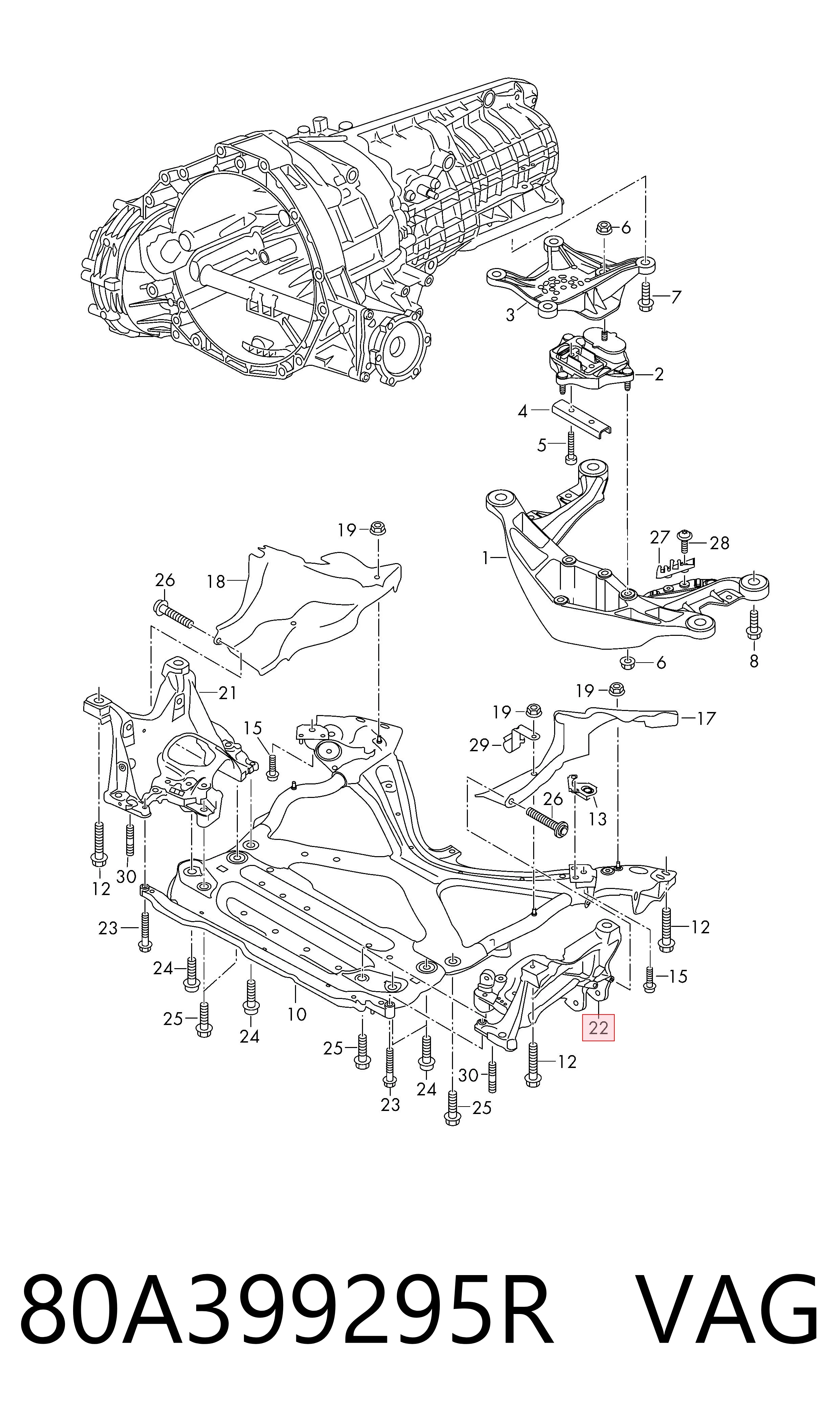 80A399295R VAG