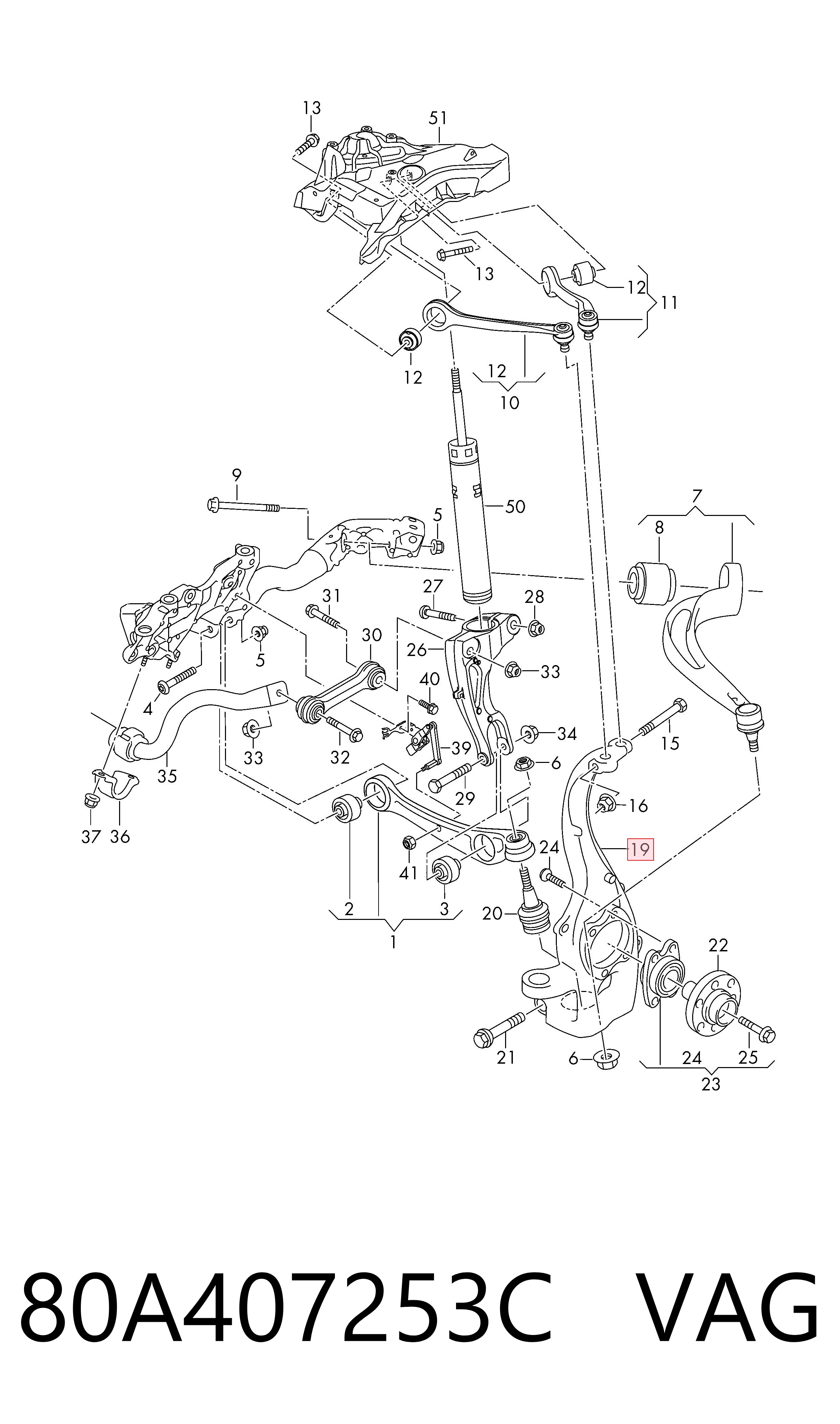 80A407253C VAG