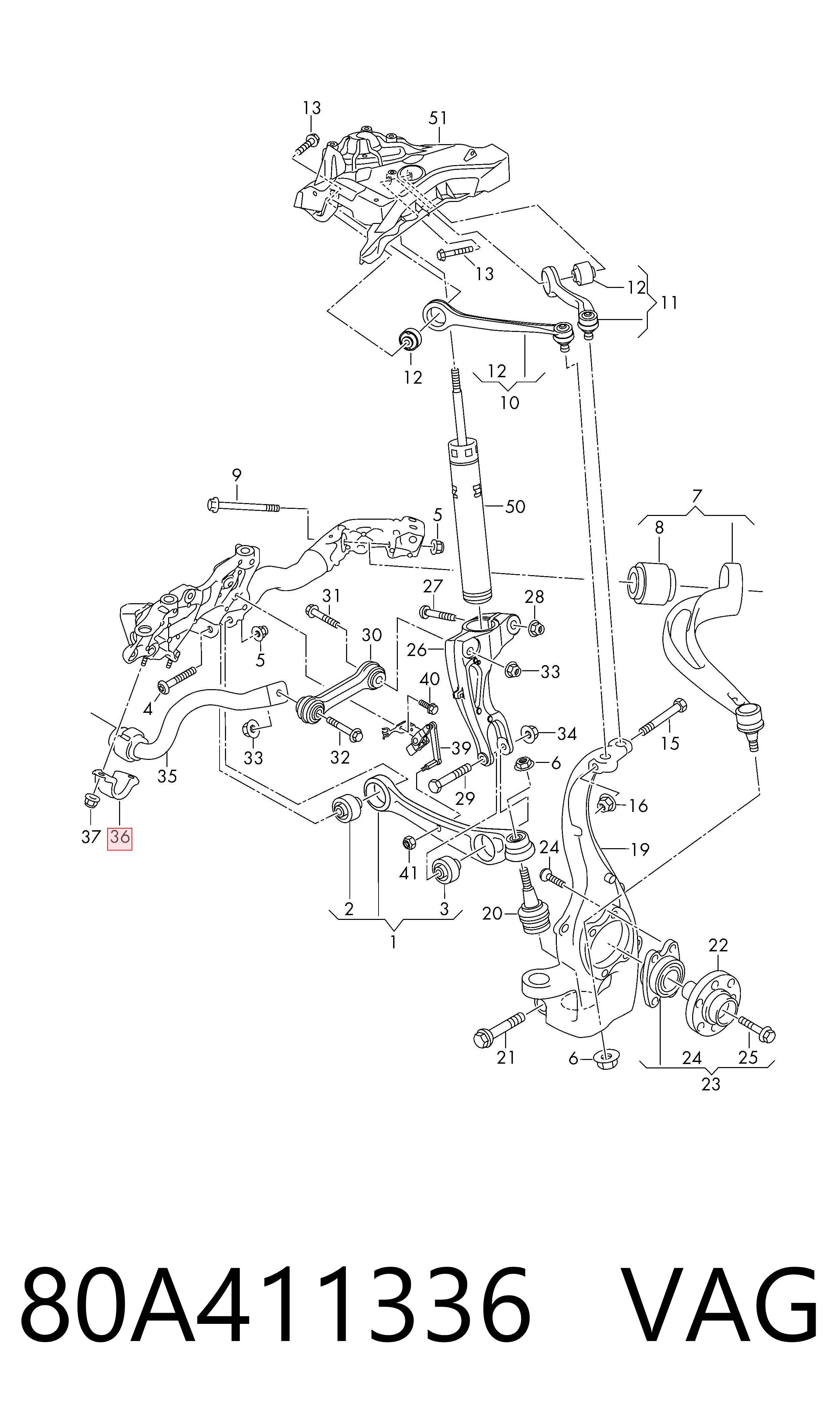 80A411336 VAG