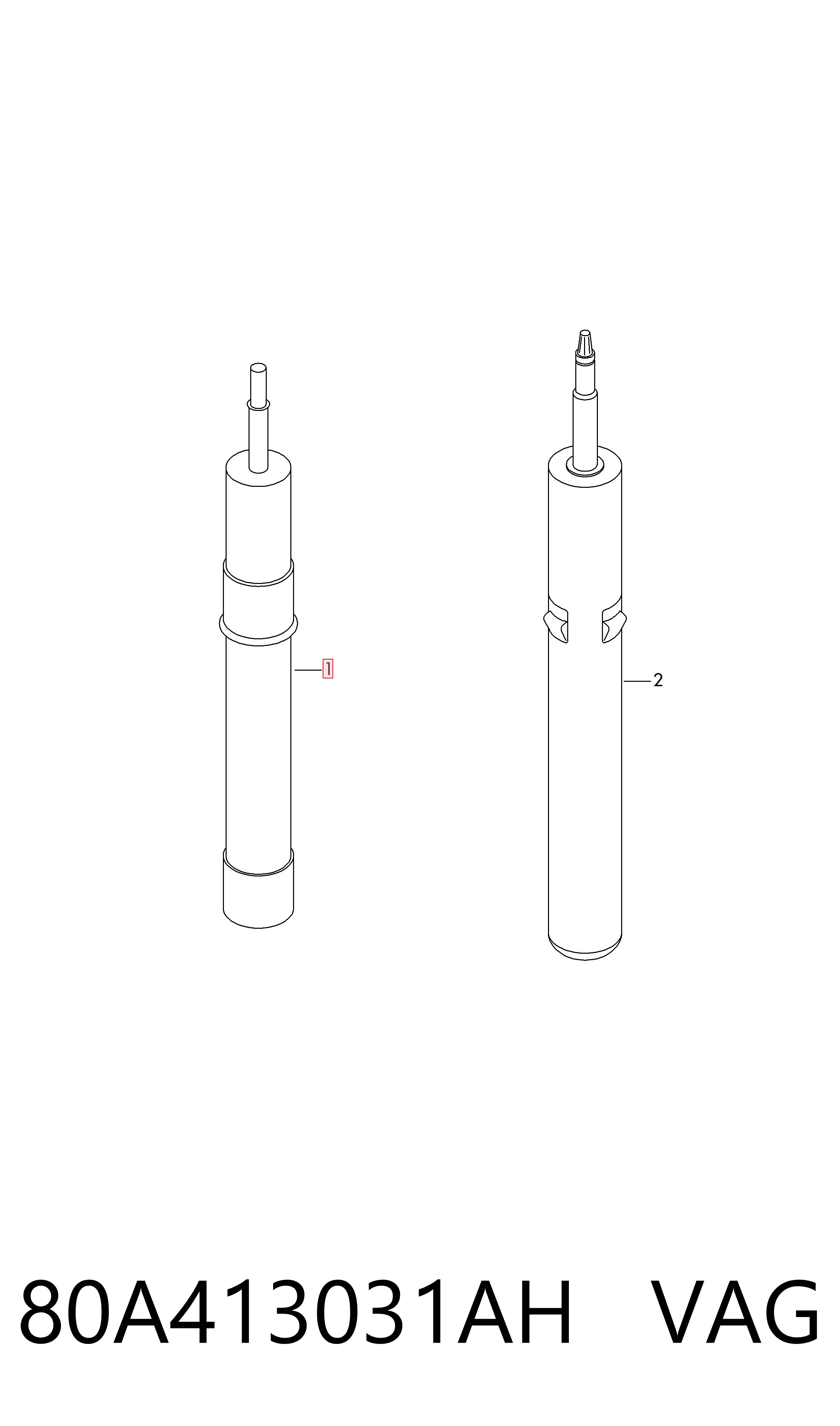 80A413031AH VAG
