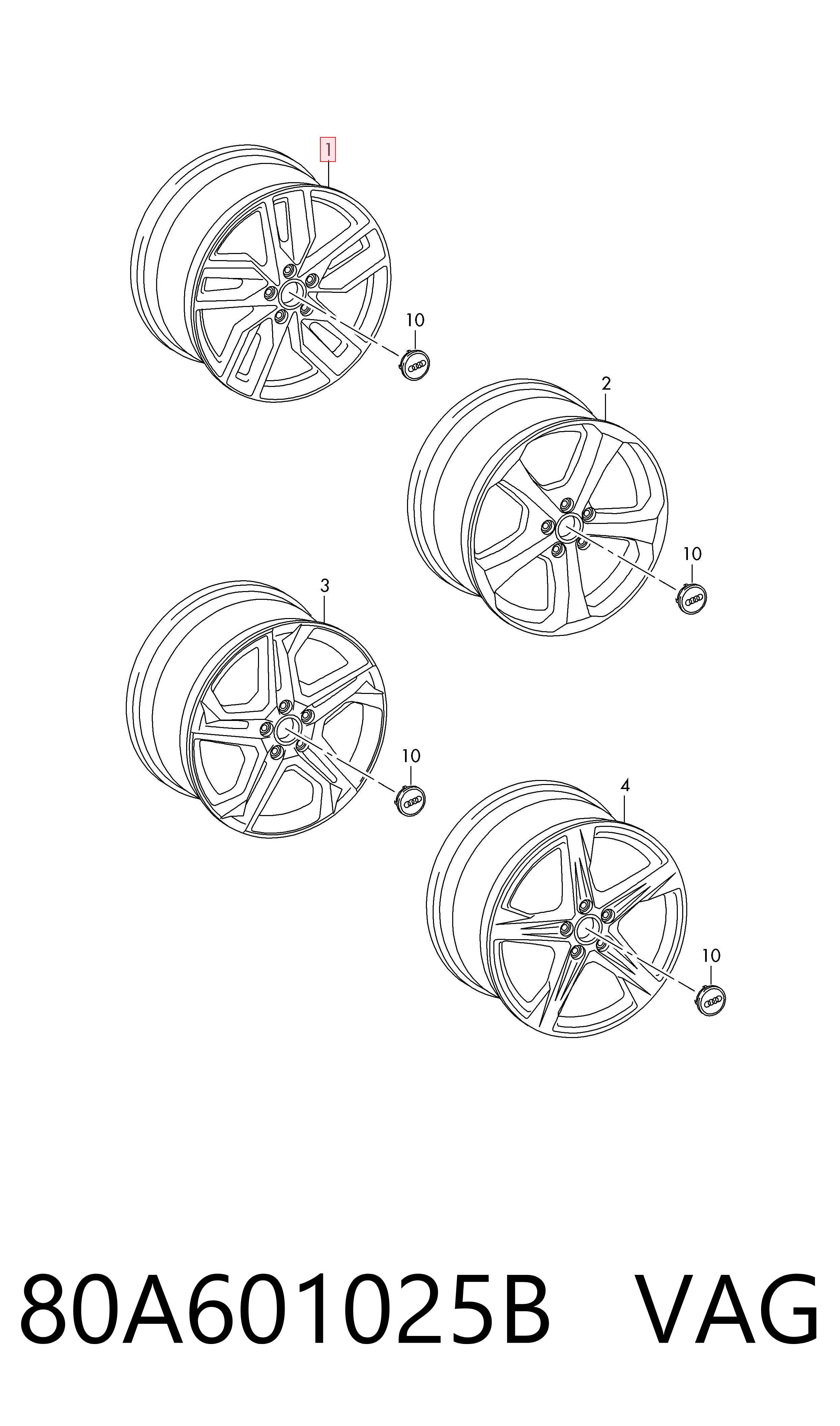 80A601025B VAG