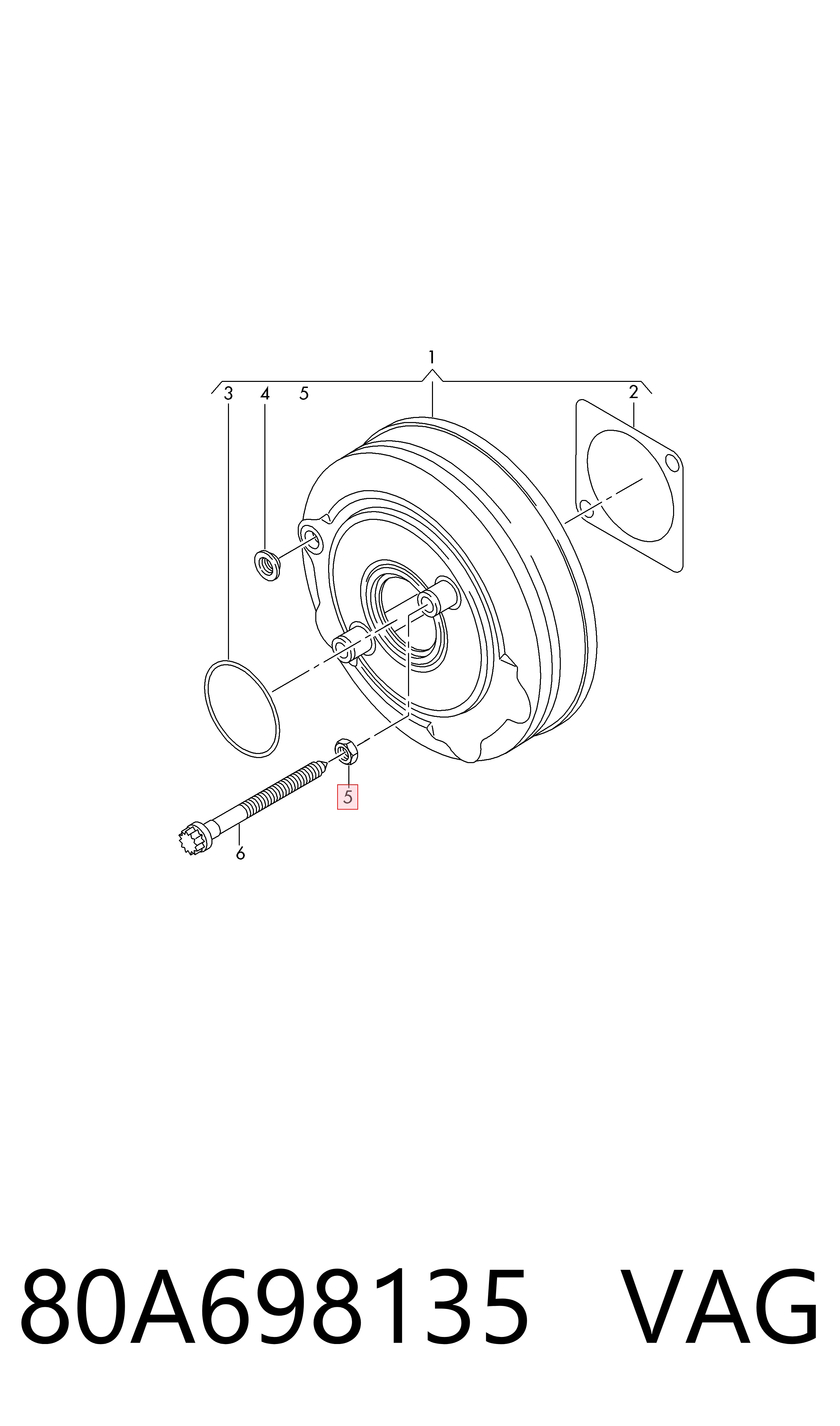 80A698135 VAG