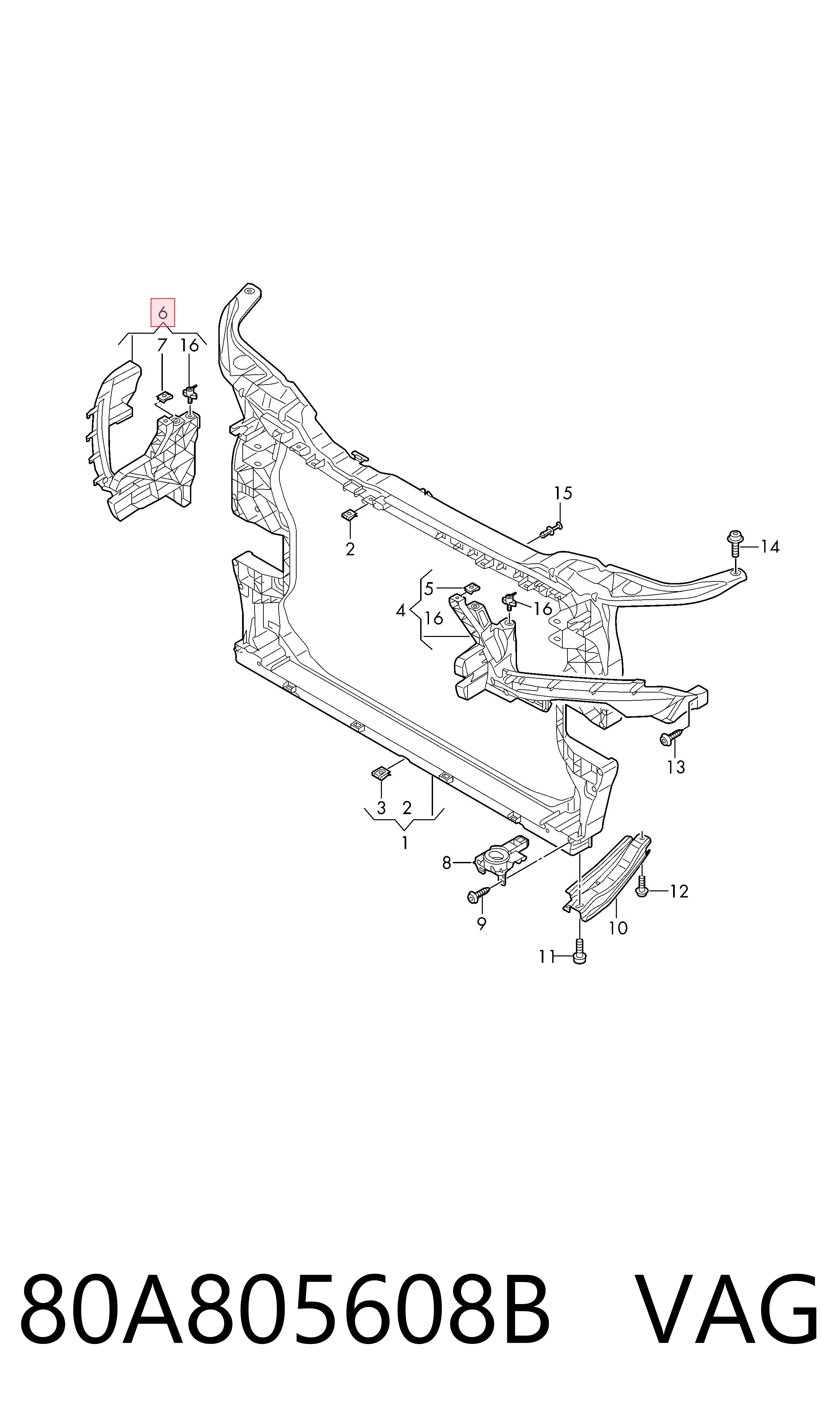 80A805608B VAG