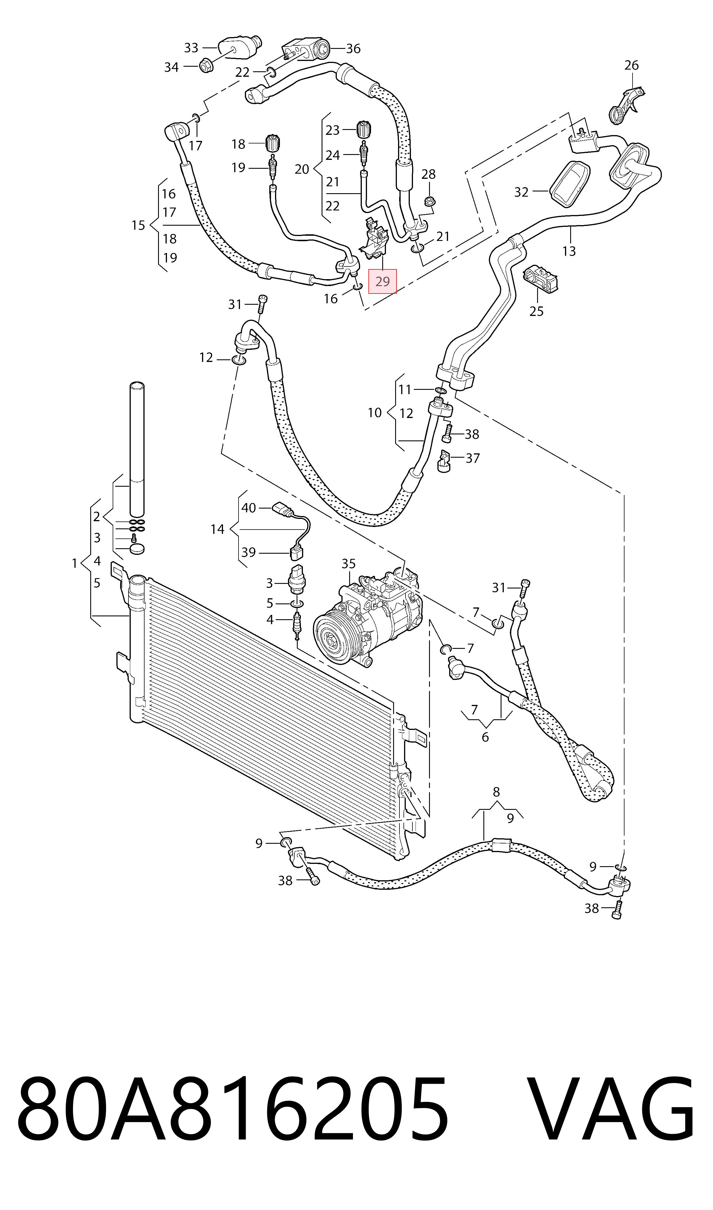 80A816205 VAG 
