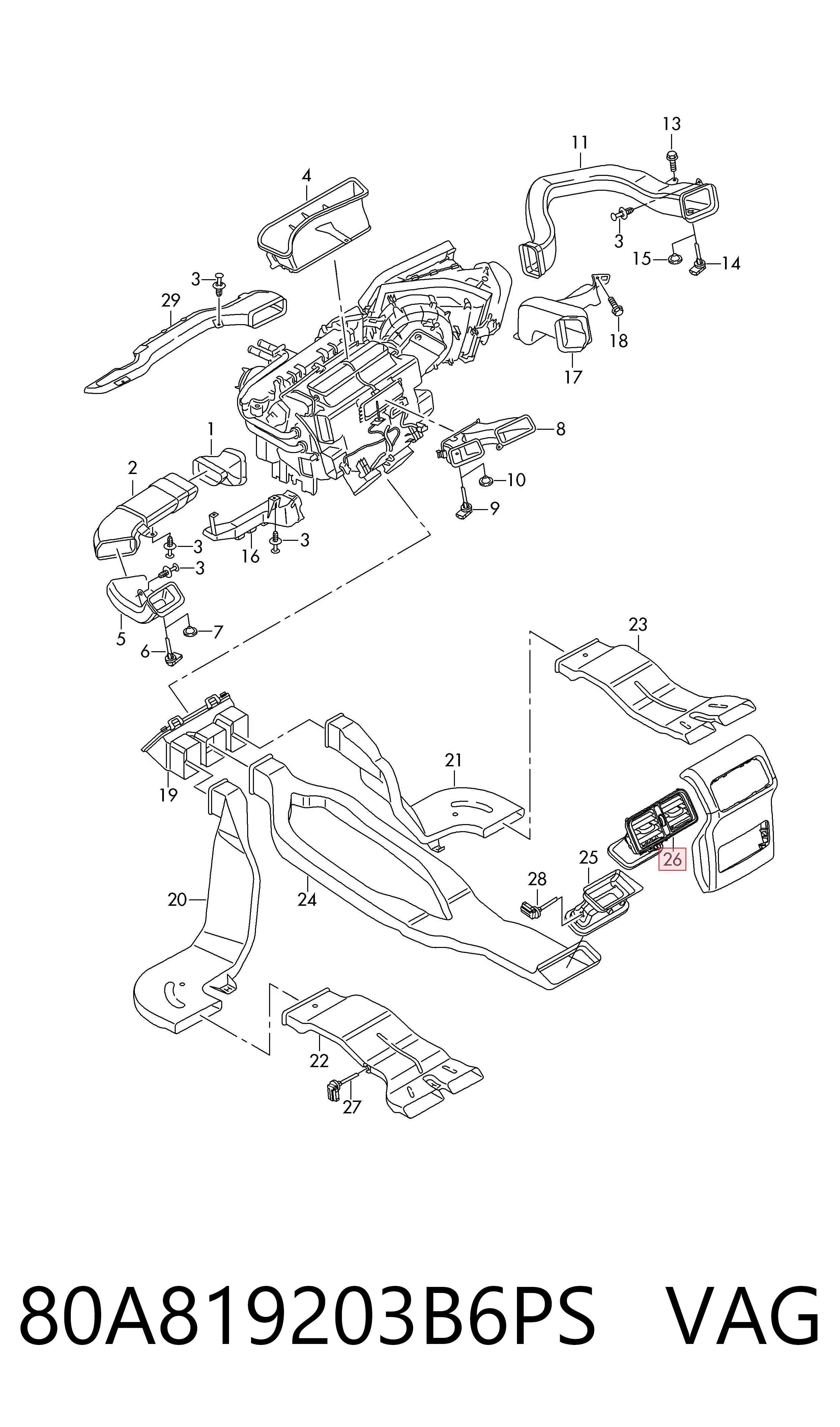 80A819203B6PS VAG