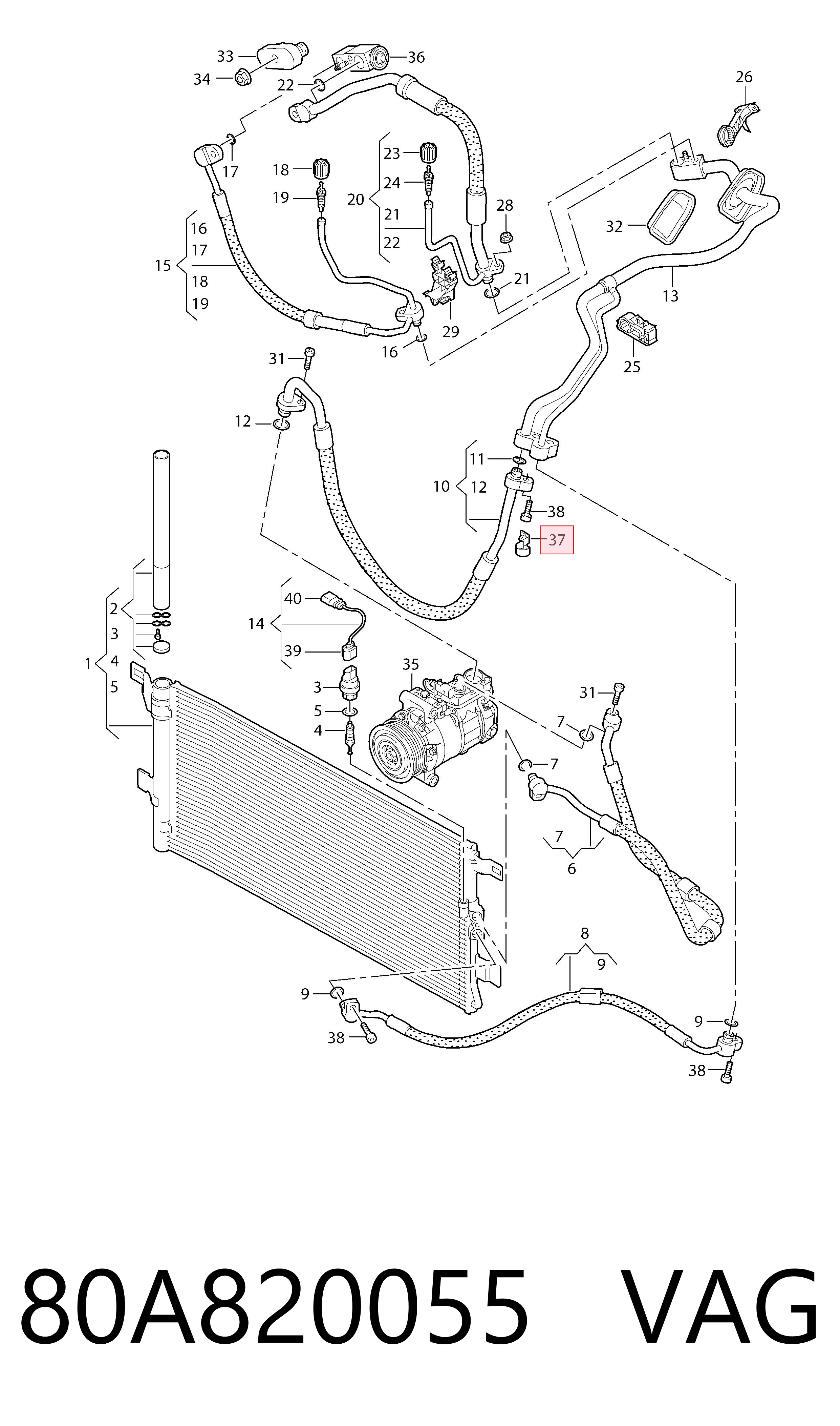 80A820055 VAG