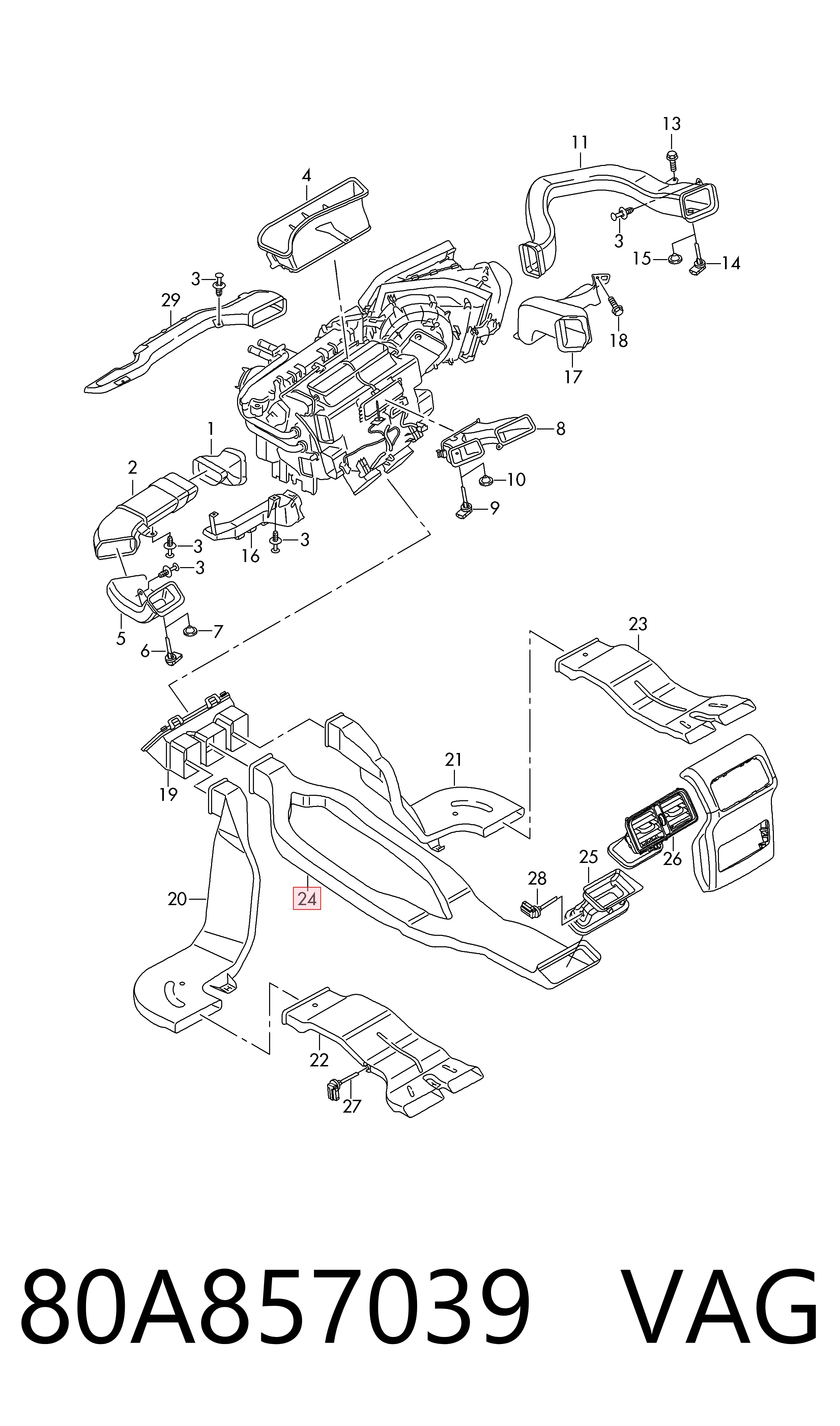80A857039 VAG