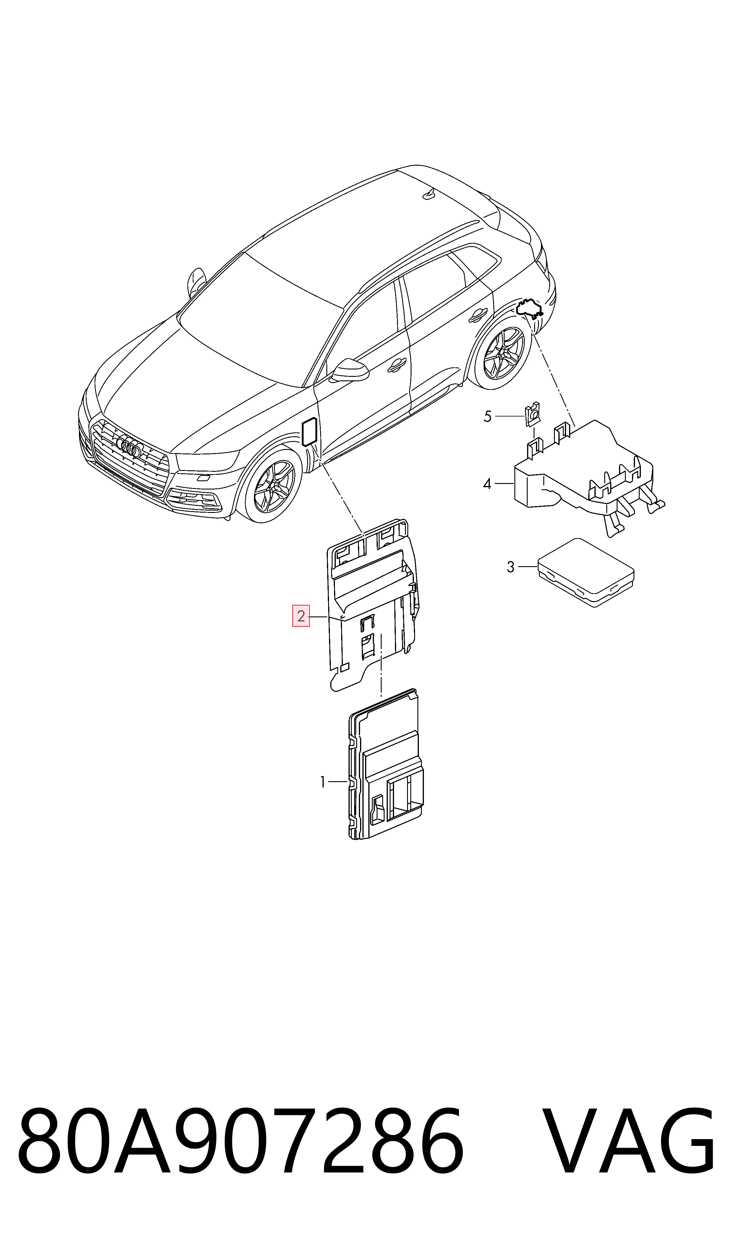 80A907286 VAG