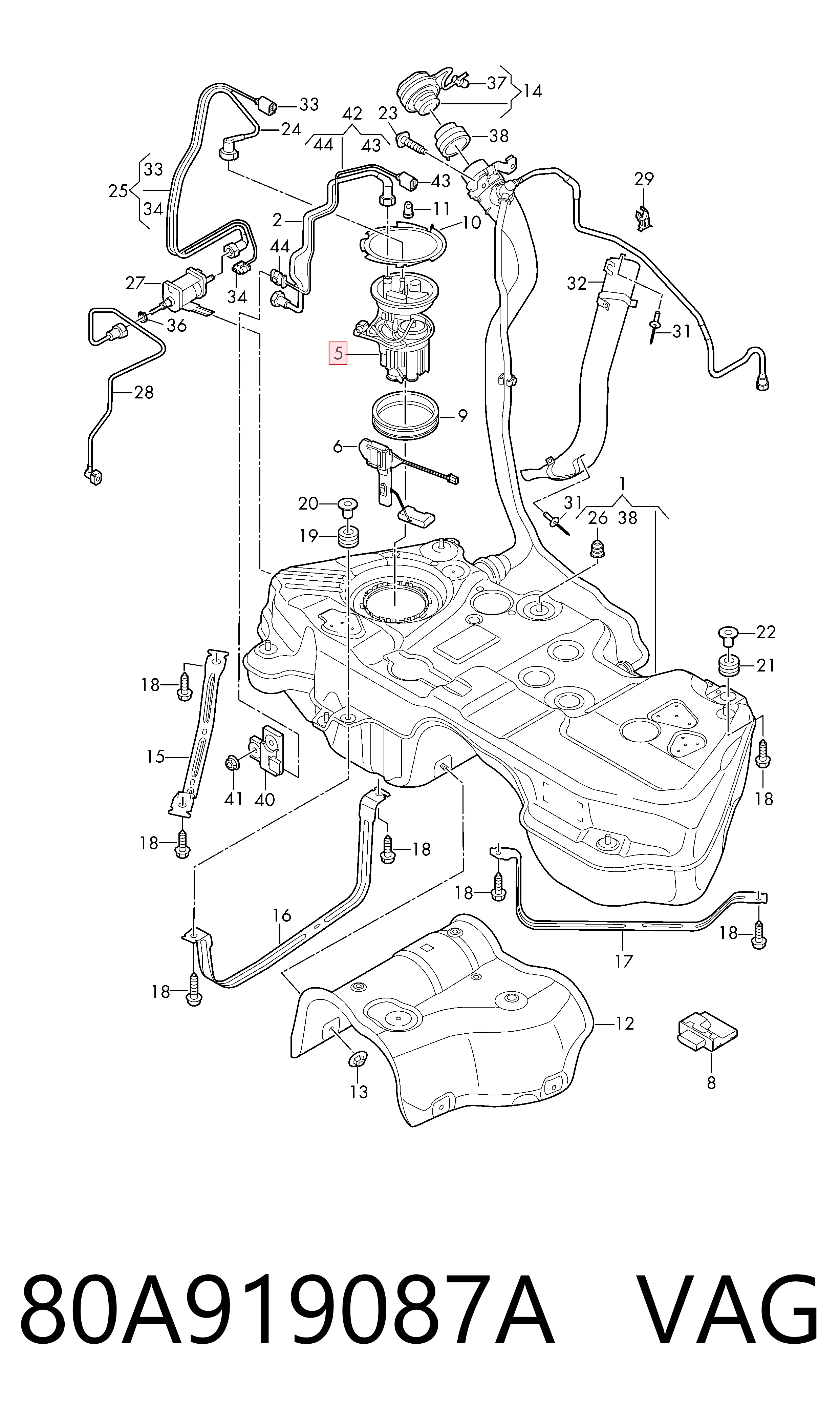 80A919087A VAG