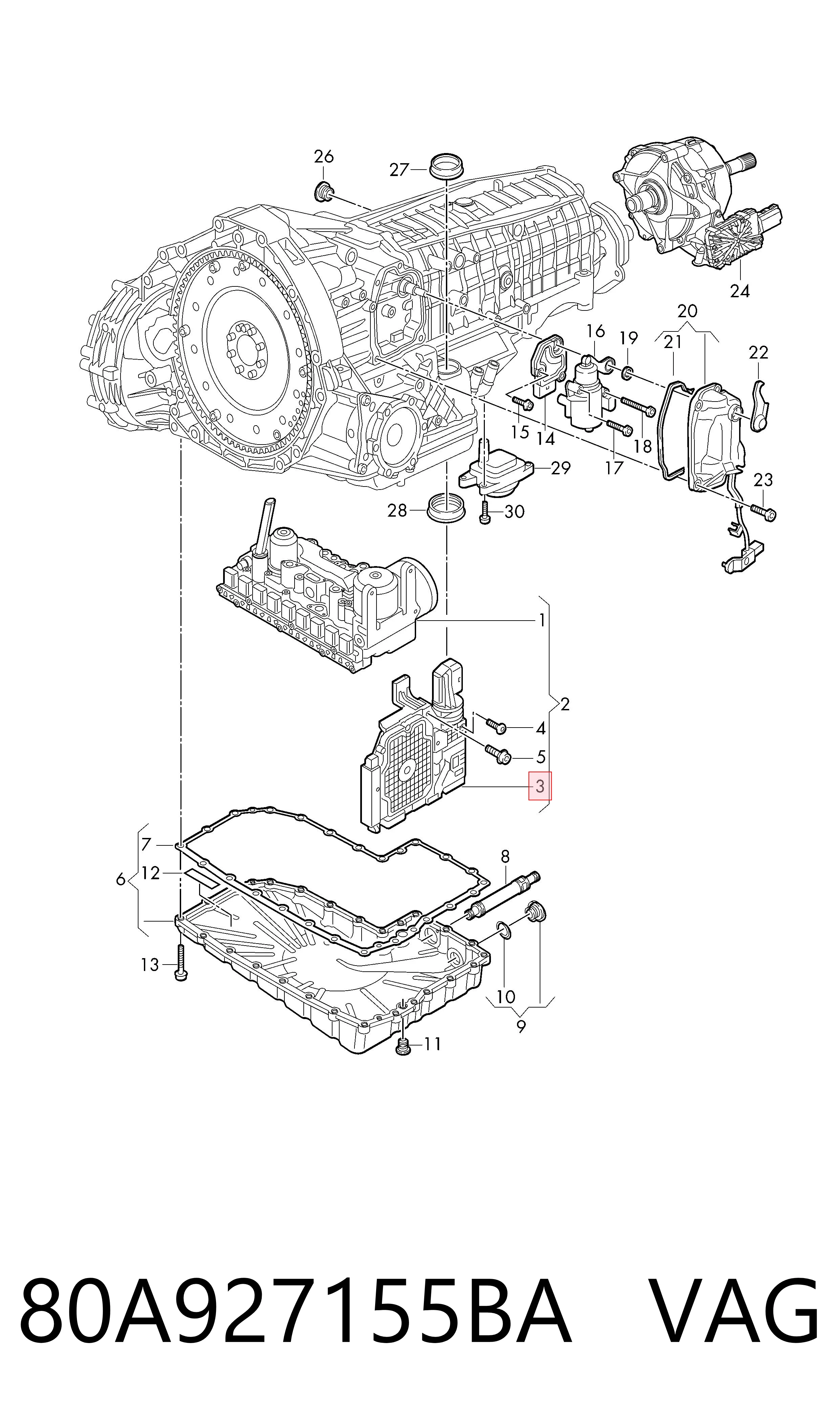 80A927155BA VAG