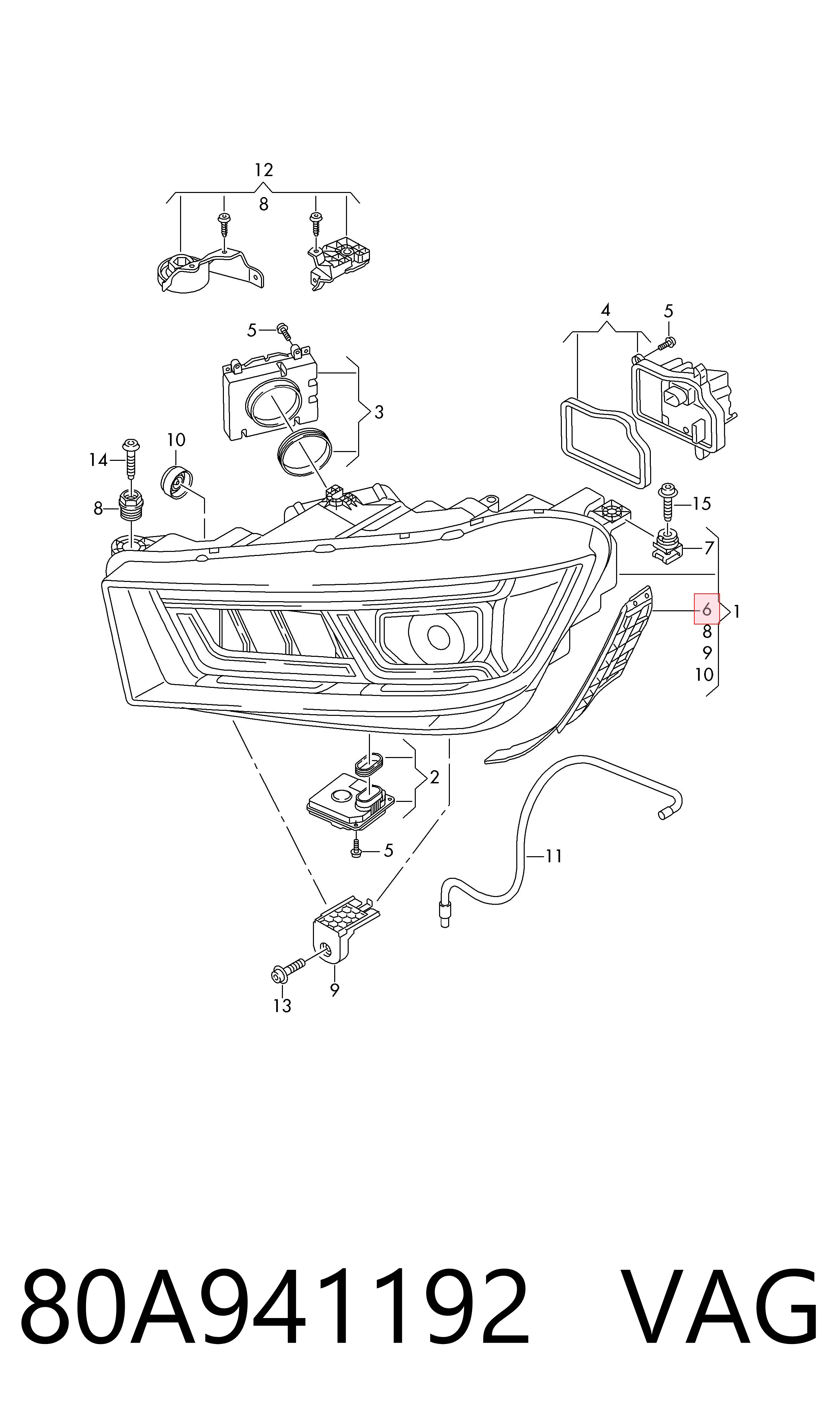 80A941192 VAG