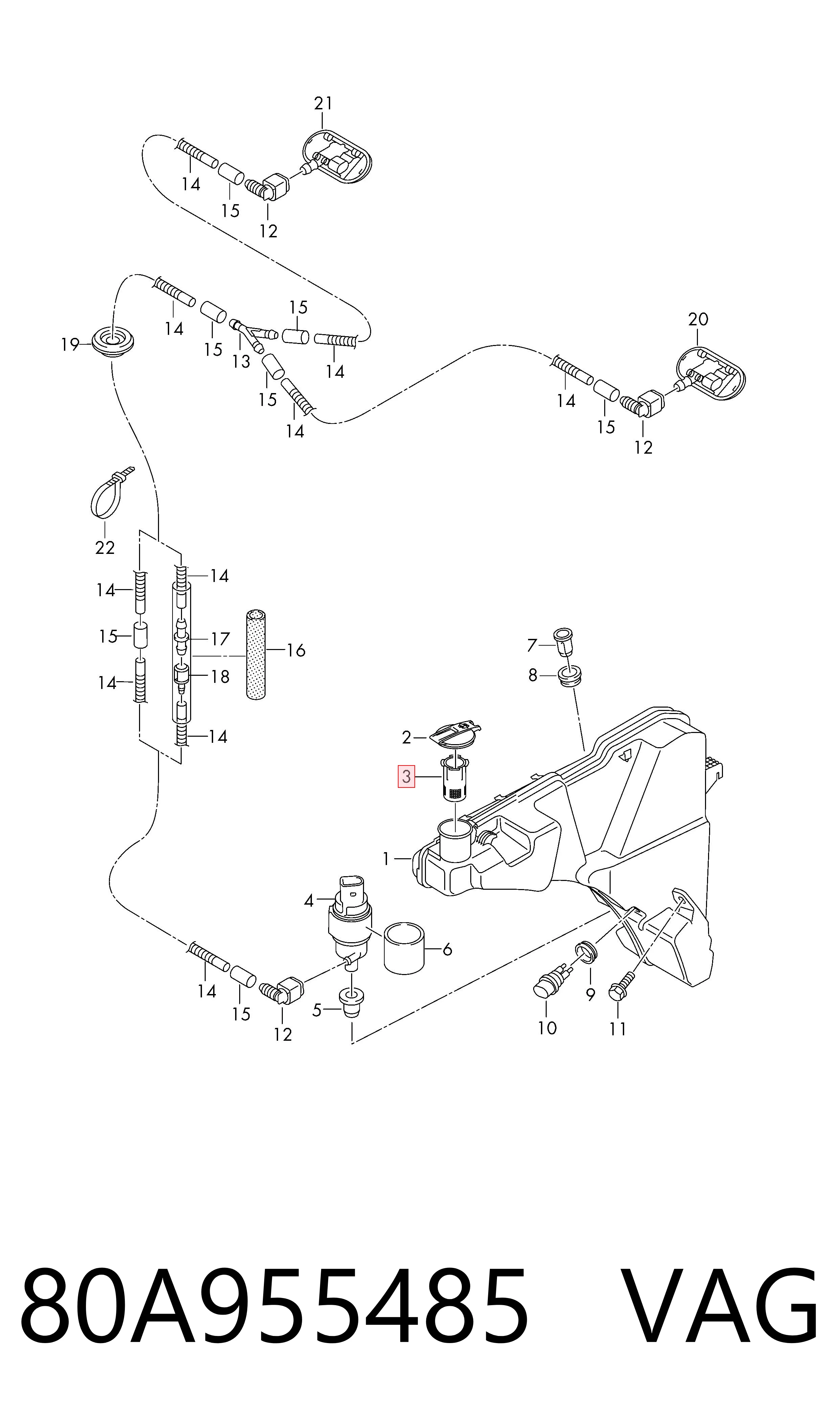 80A955485 VAG