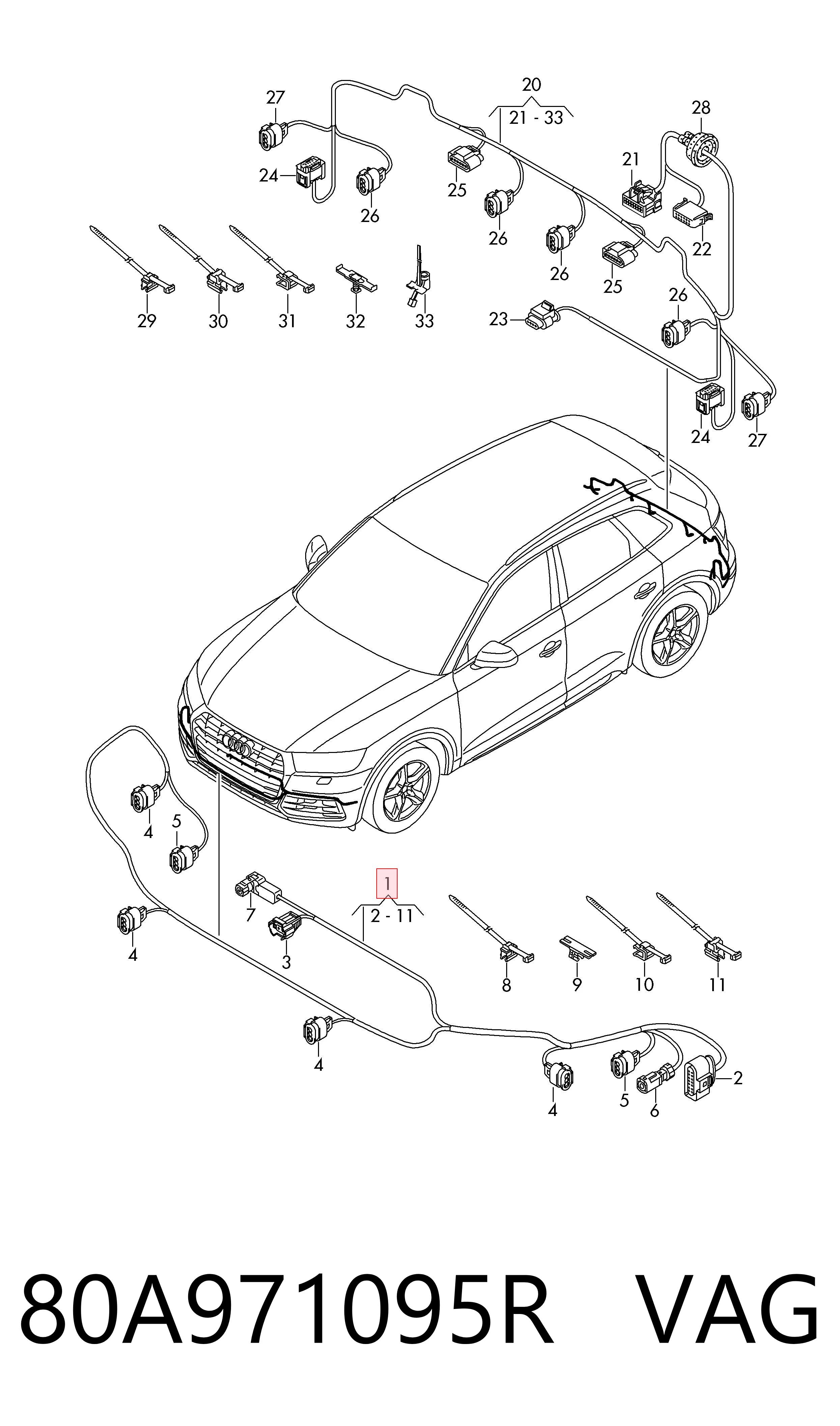  VAG 80A971095R precio, desde 183,90 EUR