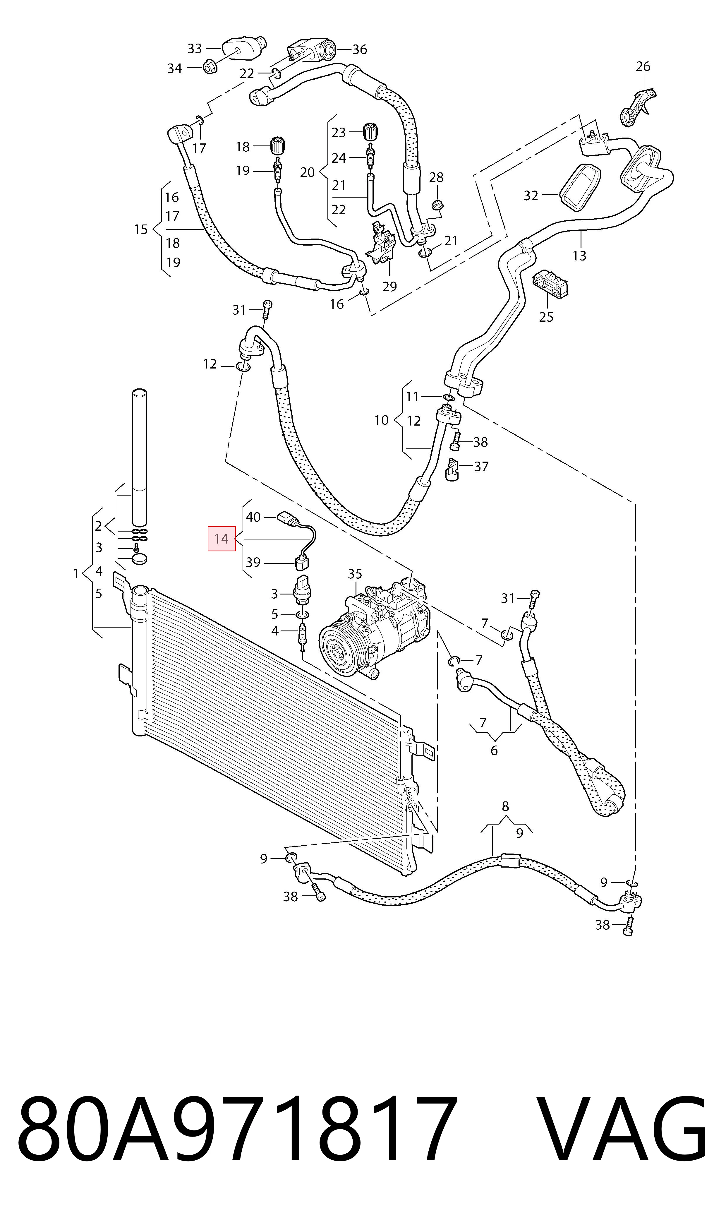80A971817 VAG 